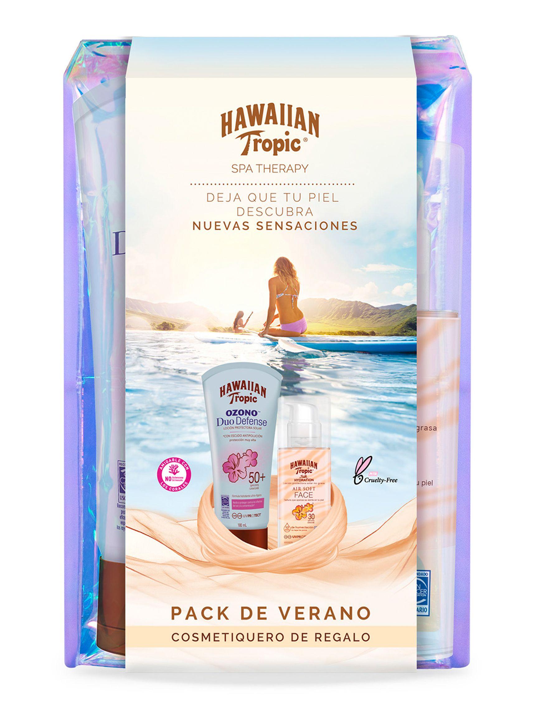 Set Hawaiian Tropic Duo Ozono Defense SPF50+ Silk Hydration Facial Hawaiian Tropic-1