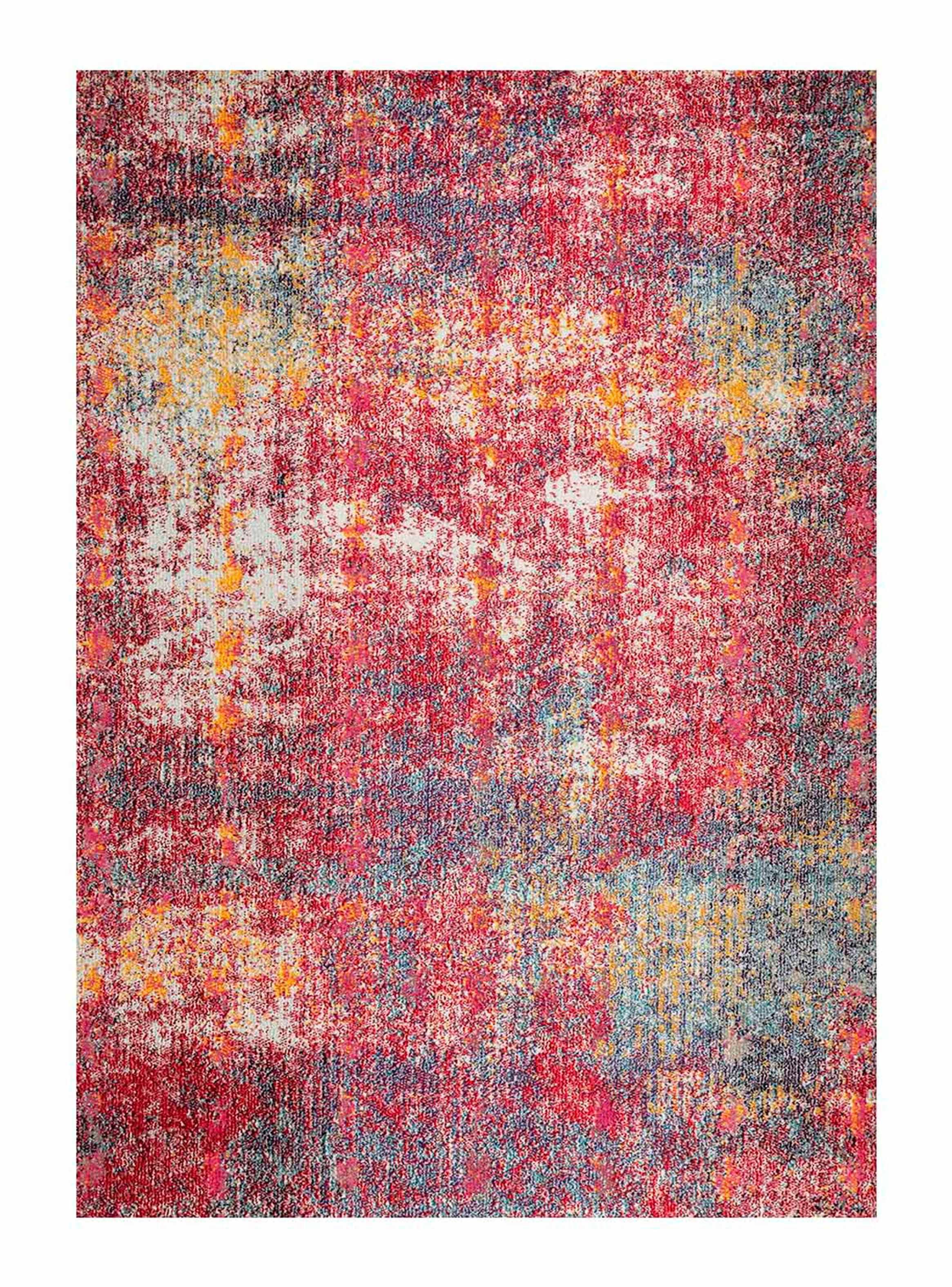 Alfombra Color Fucsia Pálido 133 x 190 cm-0