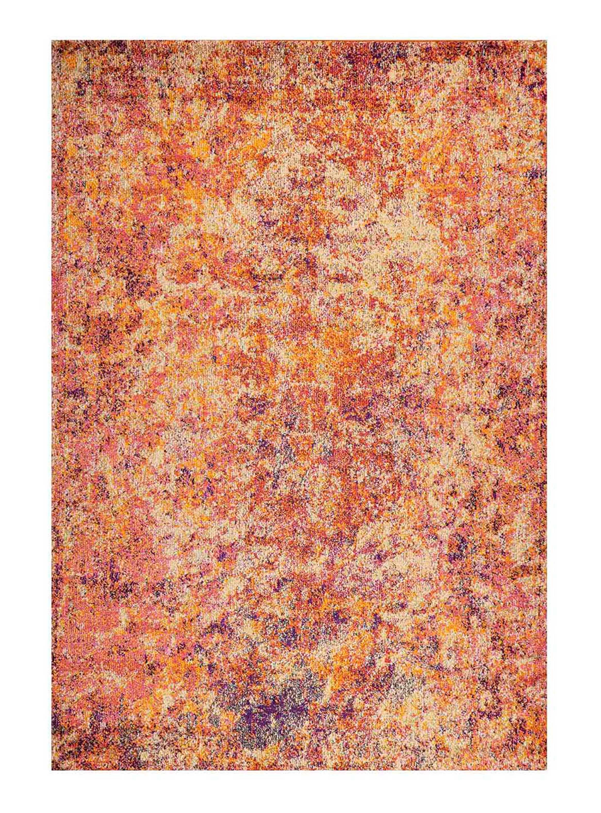 Alfombra Color Cobre Marcado 160 x 230 cm-0