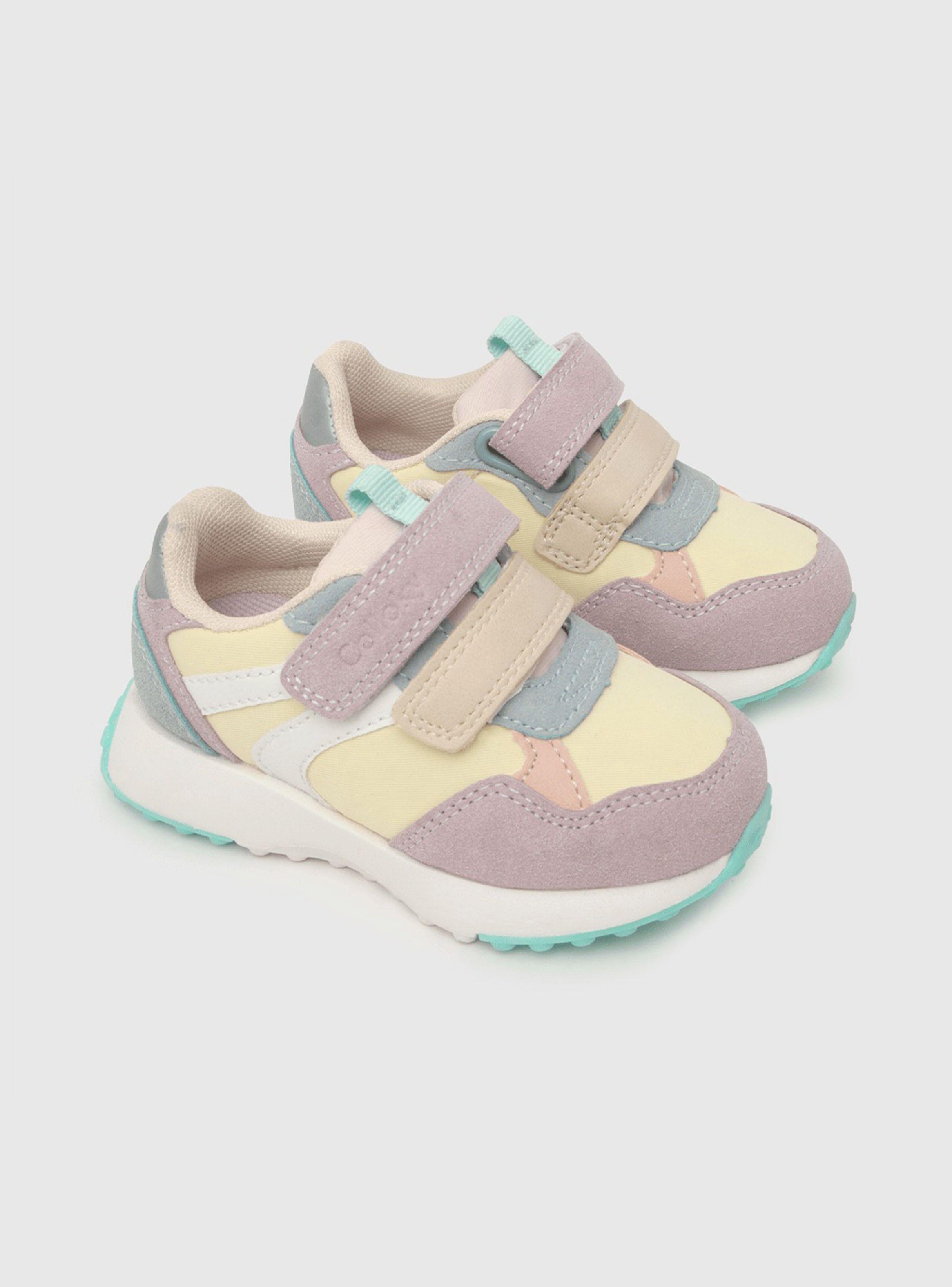 Zapatilla Urbana  Jogging Dos Velcros Niña-1