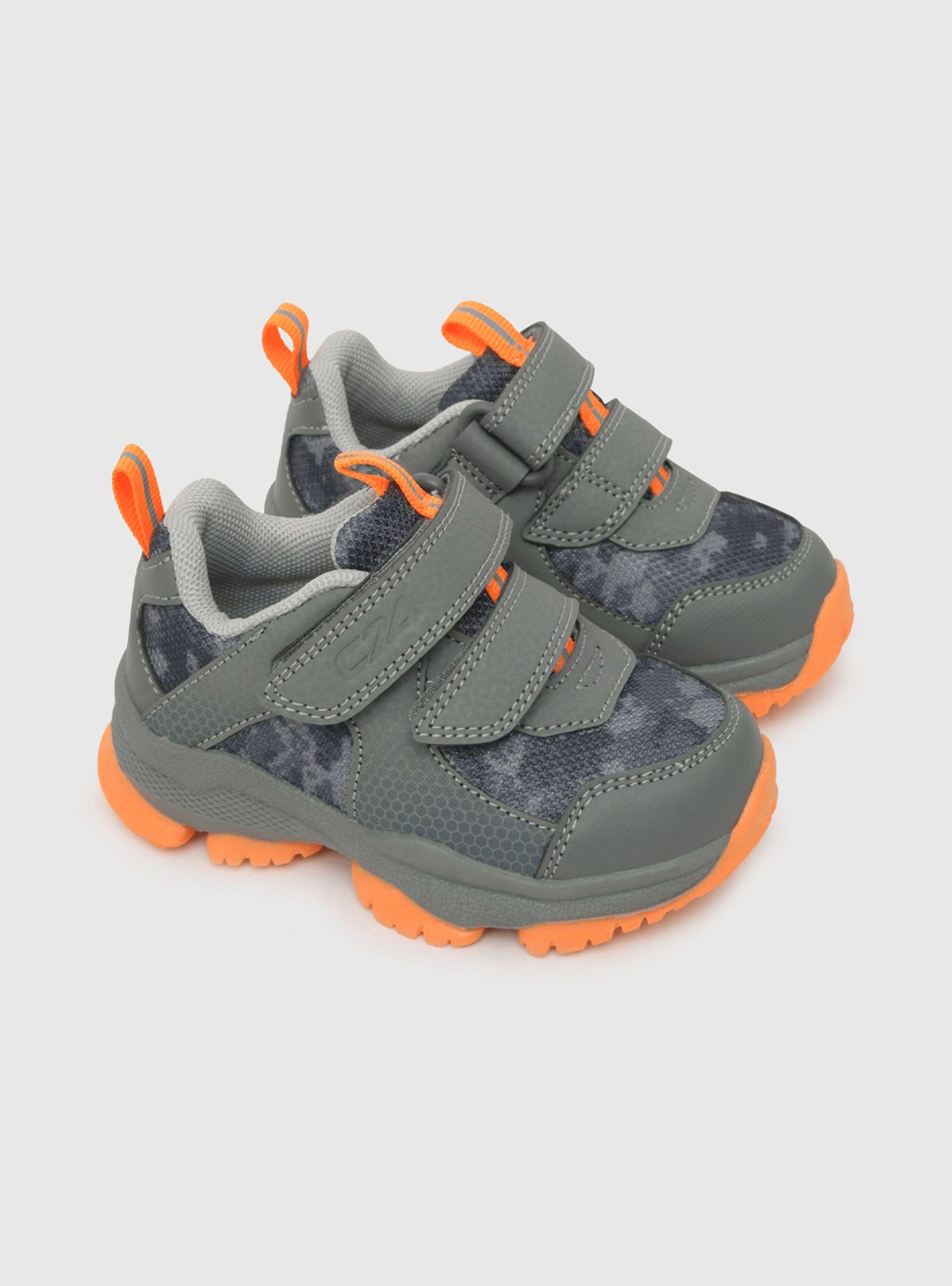Zapatilla Outdoor Print Mesh Camo Velcro Niño-1
