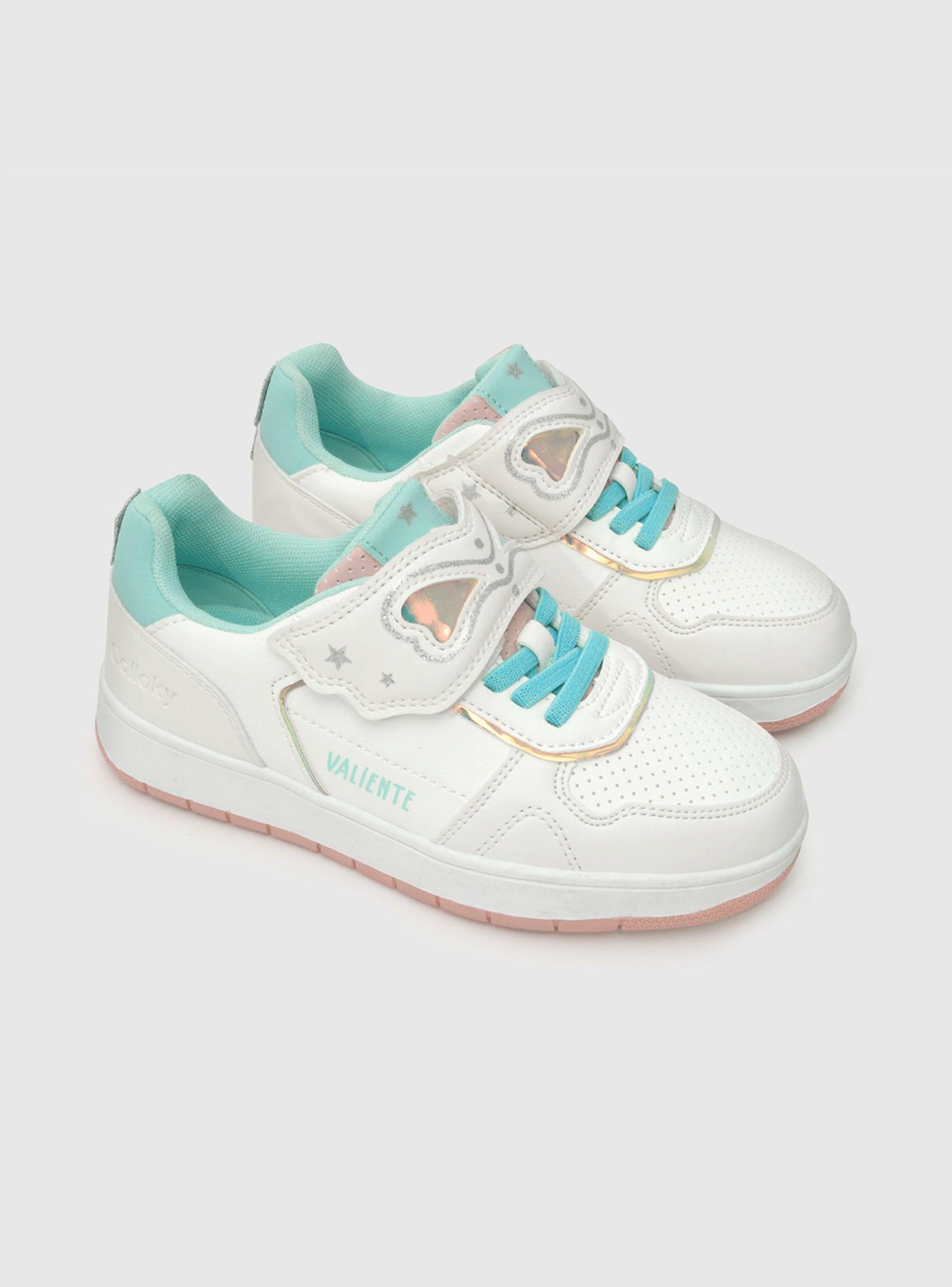 Zapatilla Urbana Look Ddn Velcro Elastico Niña-1