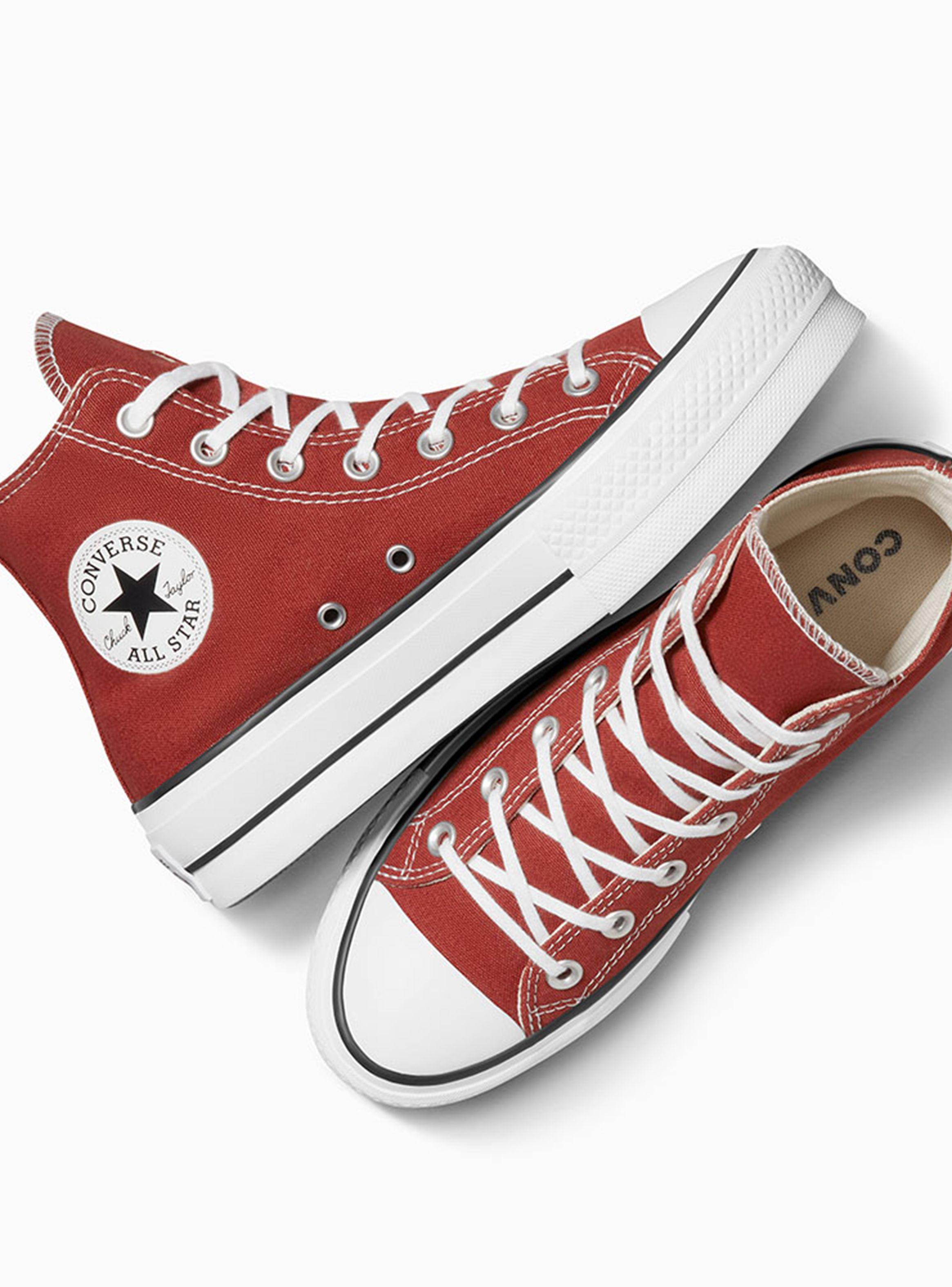 Zapatilla Urbana Print Taylor All Star Lift Mujer-2