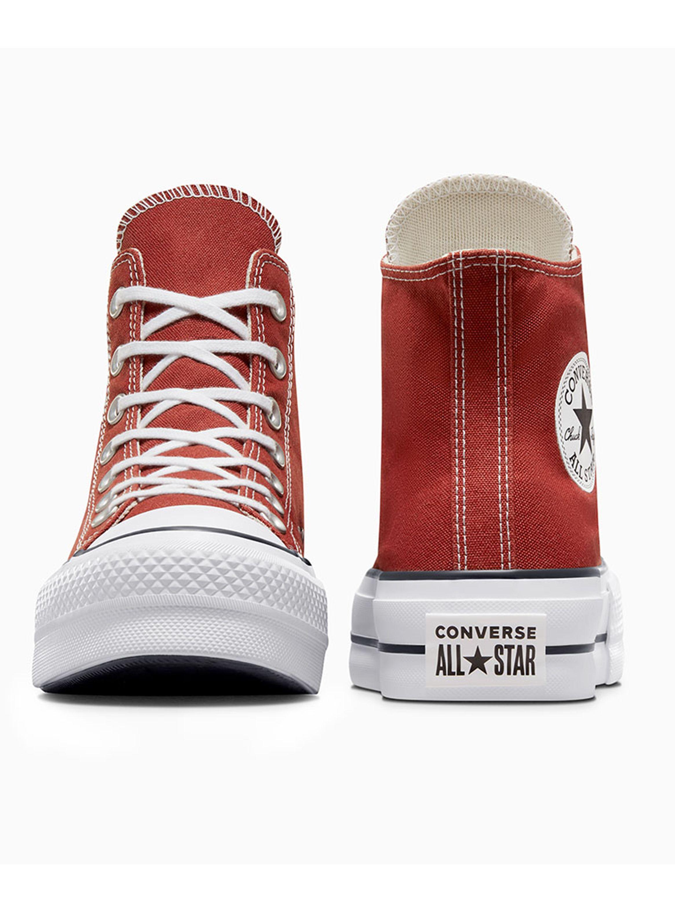 Zapatilla Urbana Print Taylor All Star Lift Mujer-3