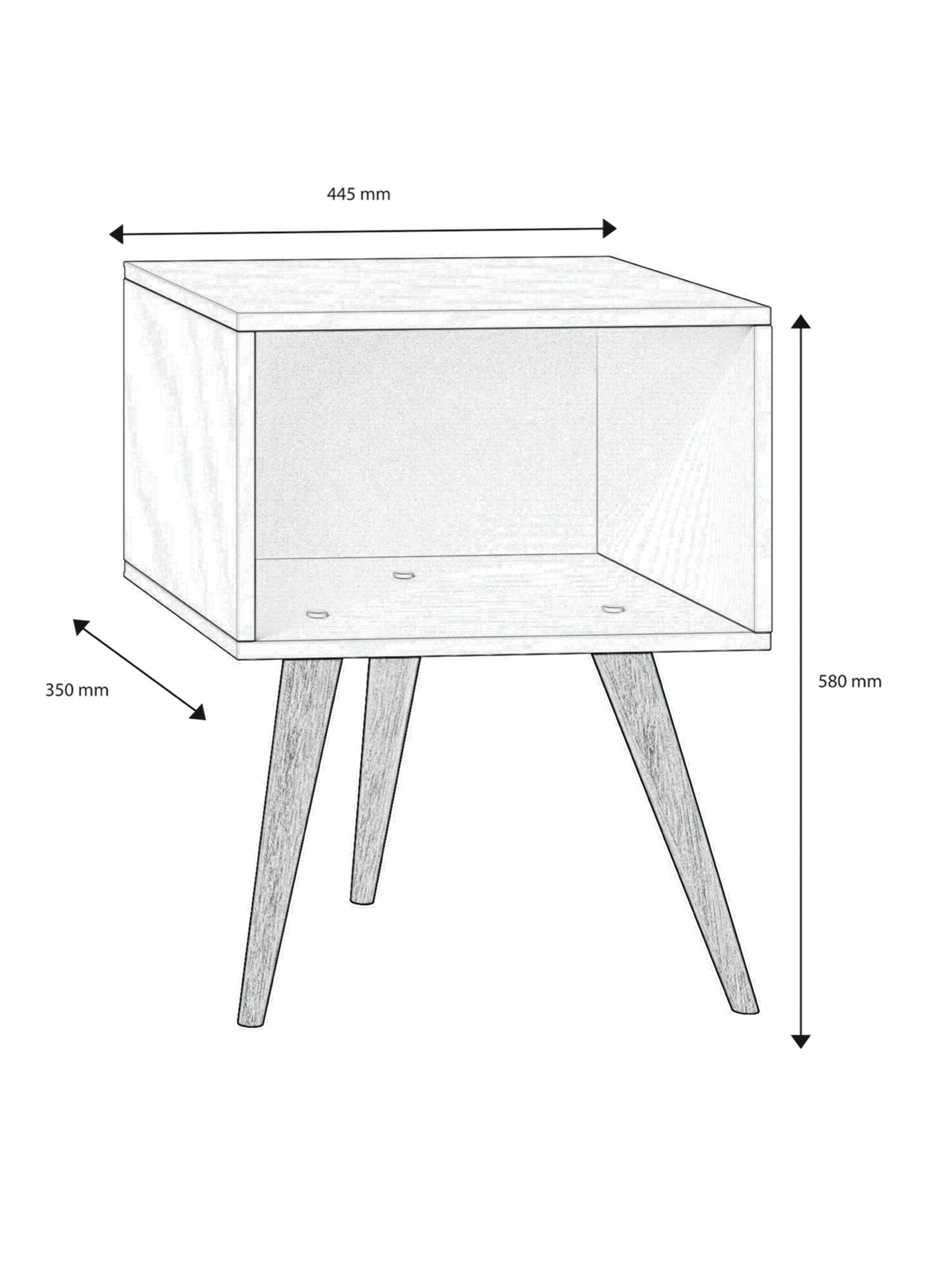 Mesa Be Design Lateral Toledo Blanco-1