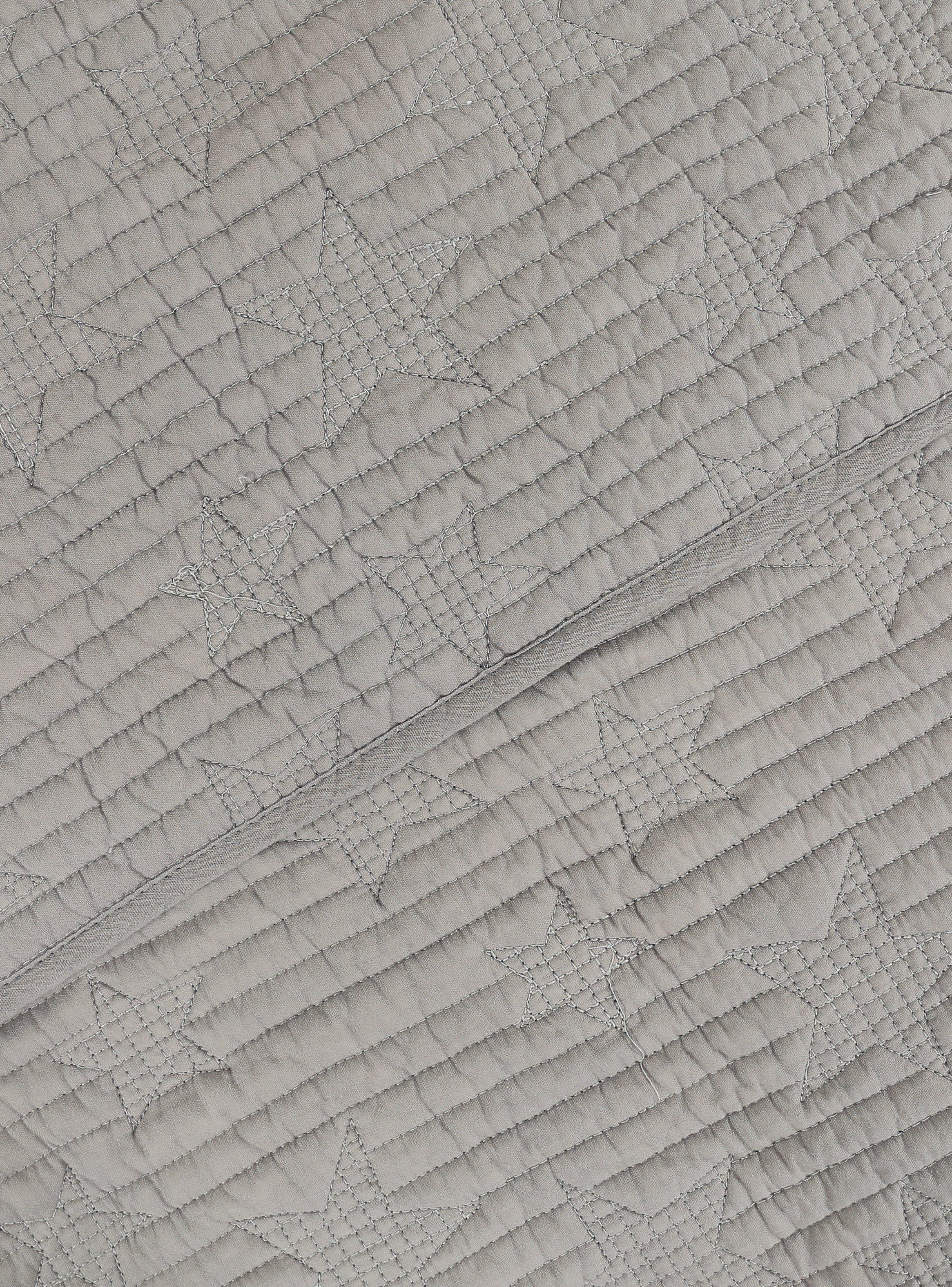 Quilt Infantil Unicolor Estrella Cuna-1