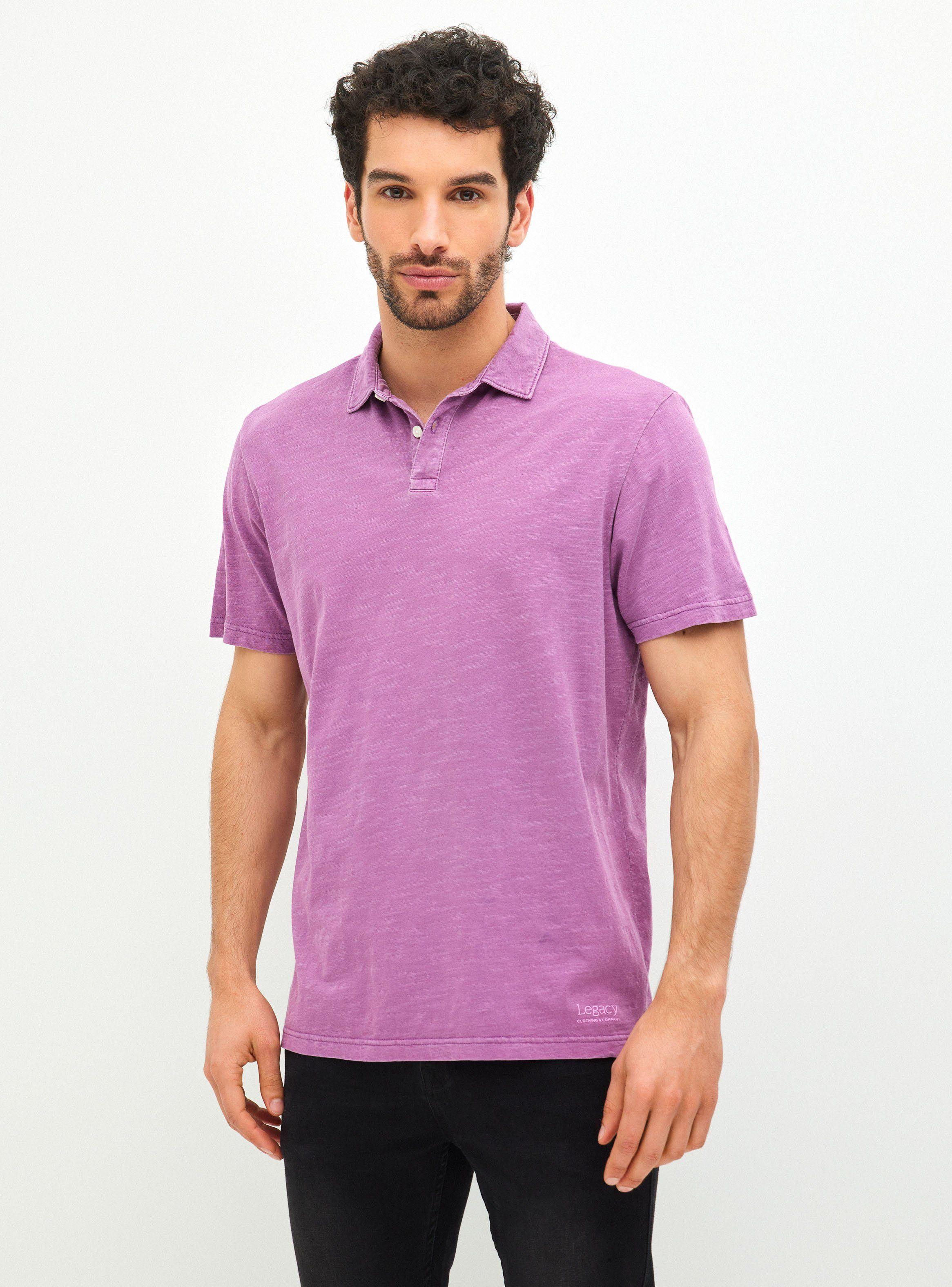 Polera Lisa Barrida Garment Dye-0