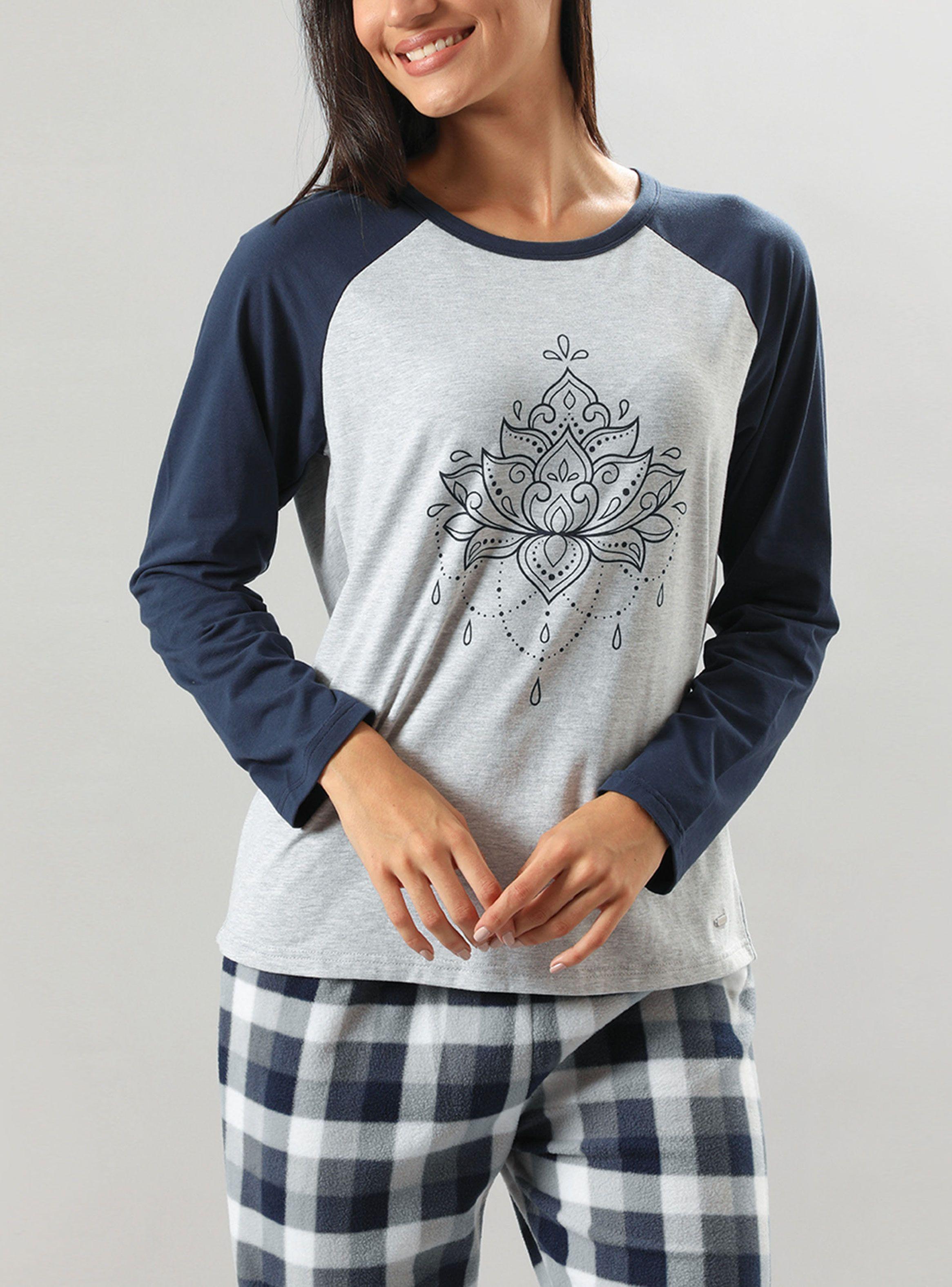 Pijama Micropolar Poleron/Polera-1