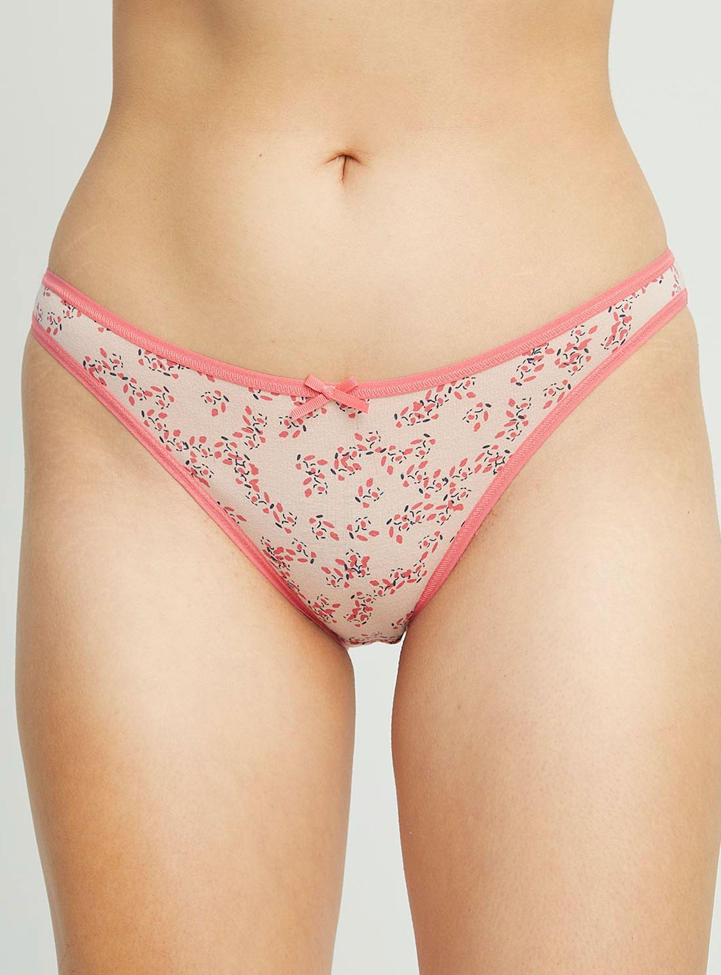 Pack 5 Calzón Bikini Algodón Peinado-4