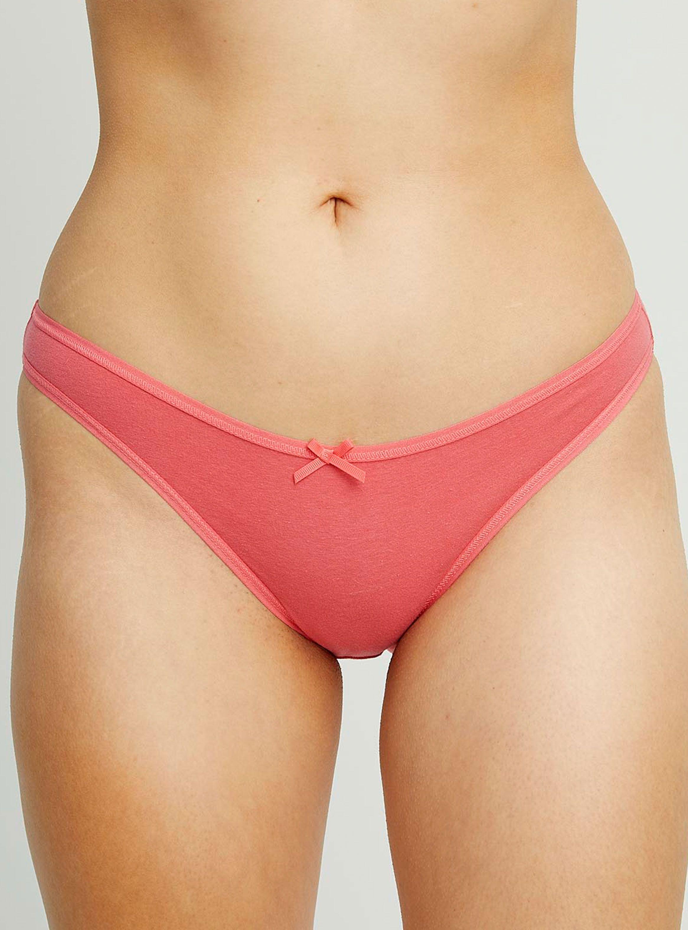 Pack 5 Calzón Bikini Algodón Peinado-2