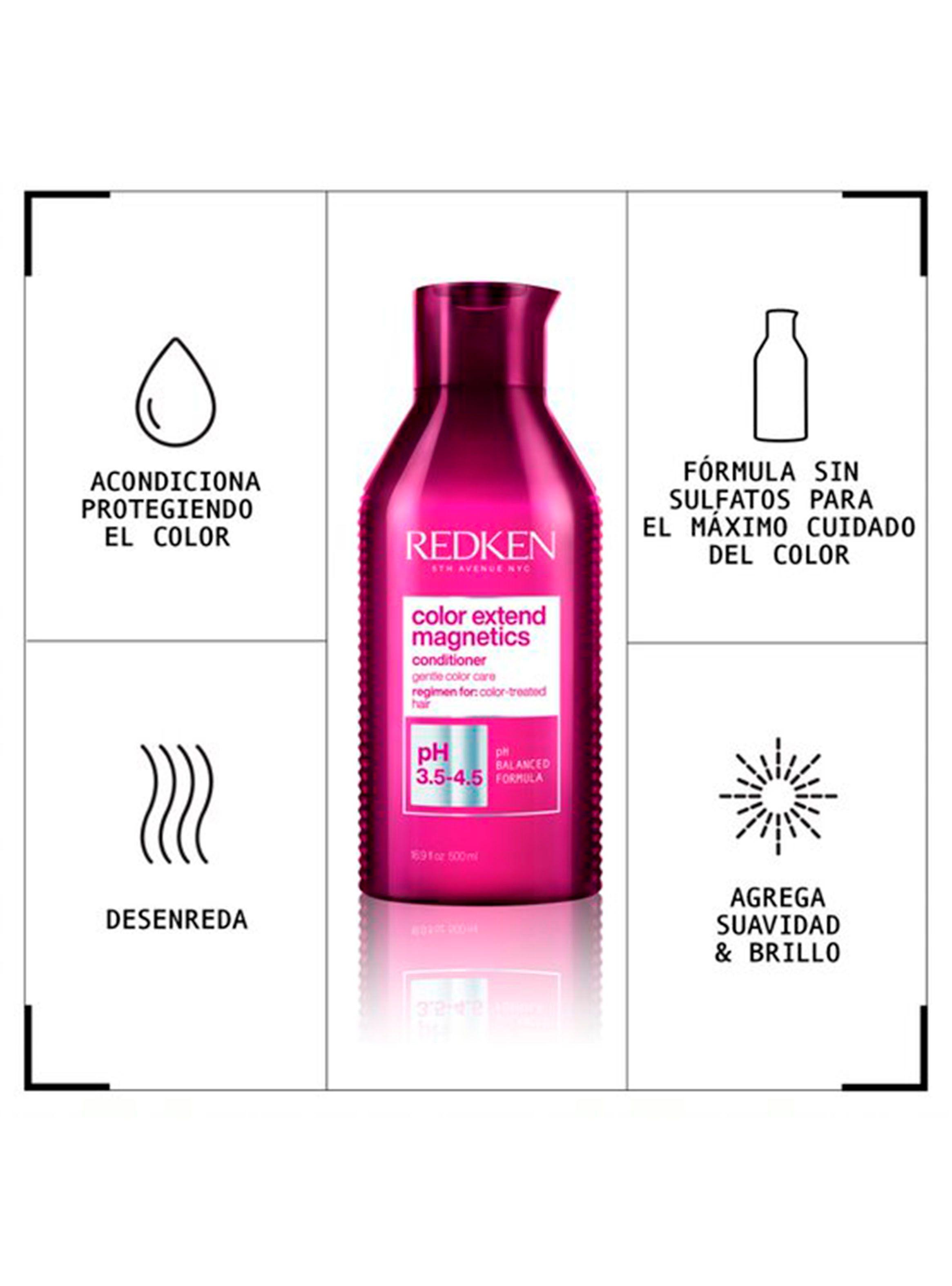 Set Protección Color Extend Magnetics Shampoo 300 ml + Acondicionador 300 ml-2