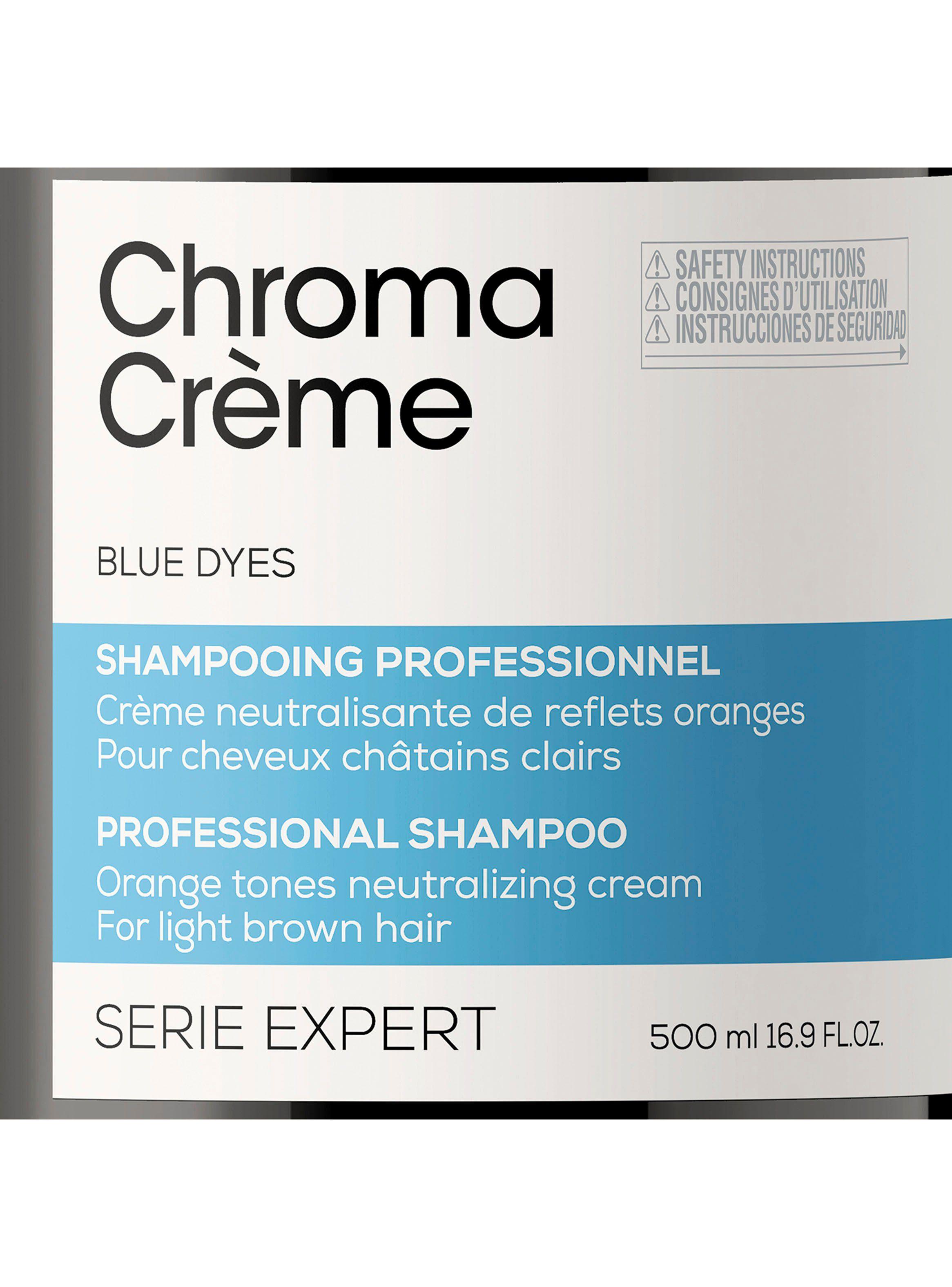 Shampoo Matizador Azul Chroma Crème Serie Expert 500 ml-1