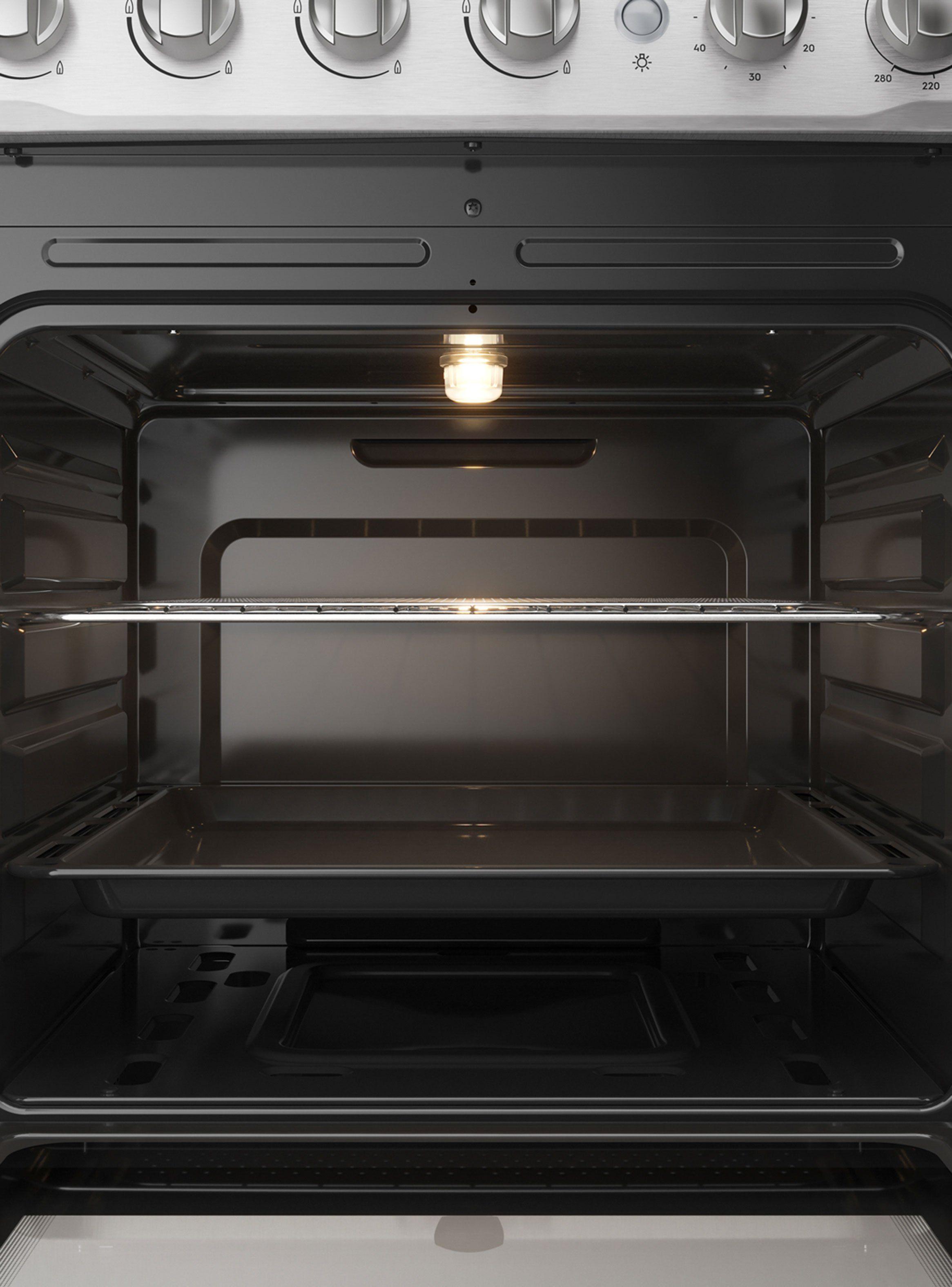 Cocina a Gas 4 Quemadores GL F 2608 T Espejado-3