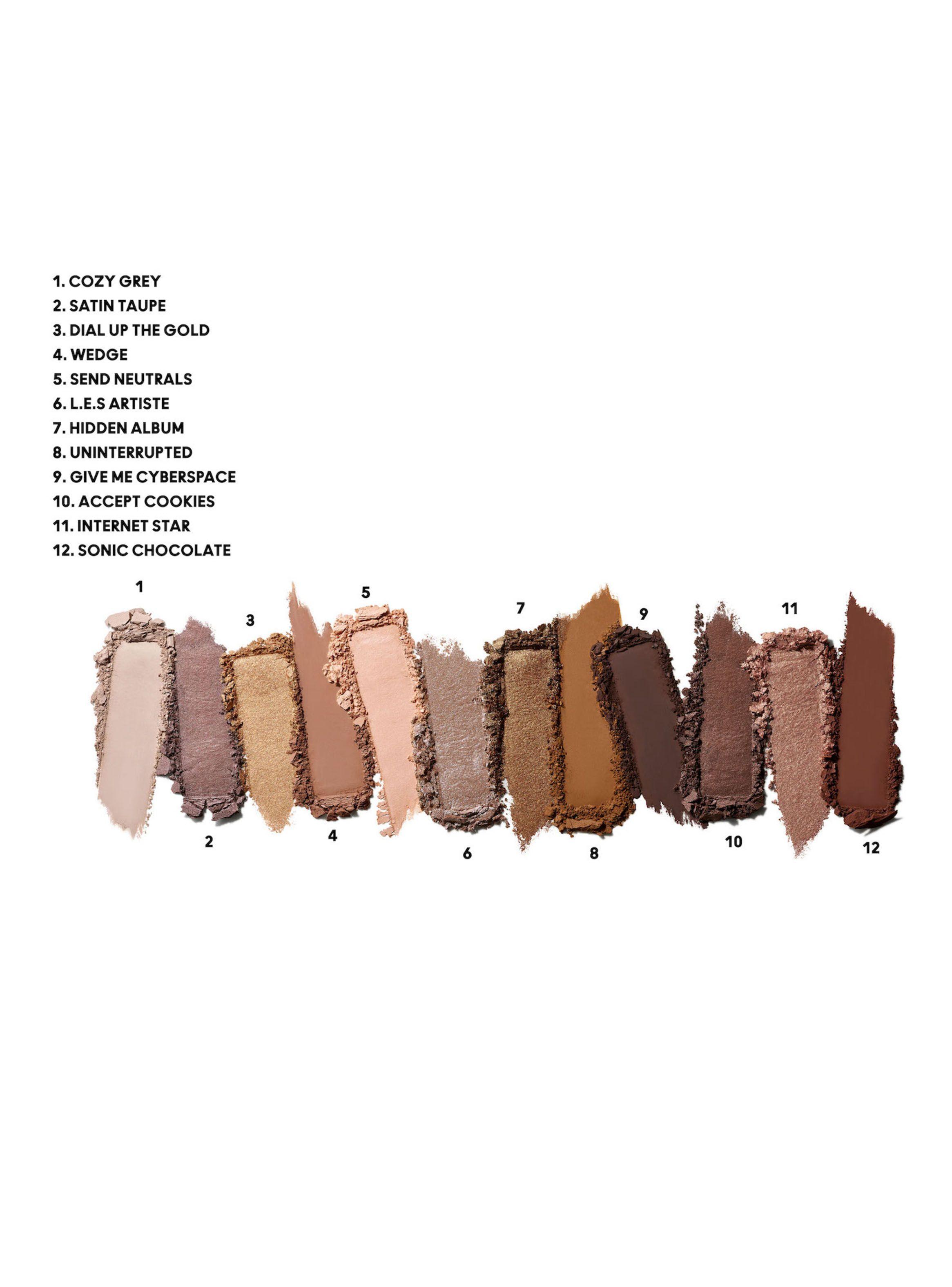 Paleta de Sombras M·A·C Connect In Colour Eye Shadow Palette: Unfiltered Nudes 12.2 g-1