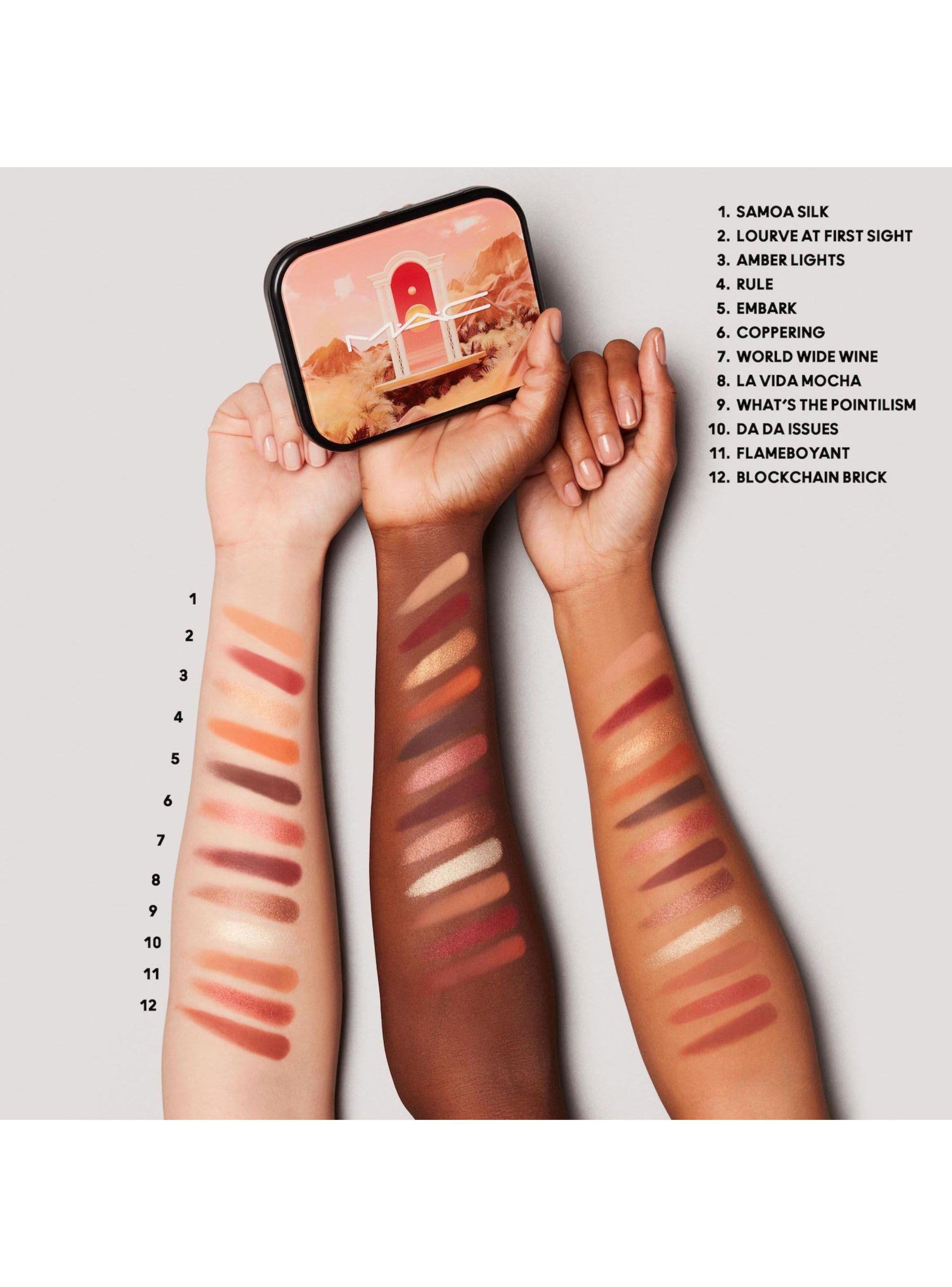 Paleta de Sombras M·A·C Connect In Colour Eye Shadow Palette: Future Flame 12.2 g-3