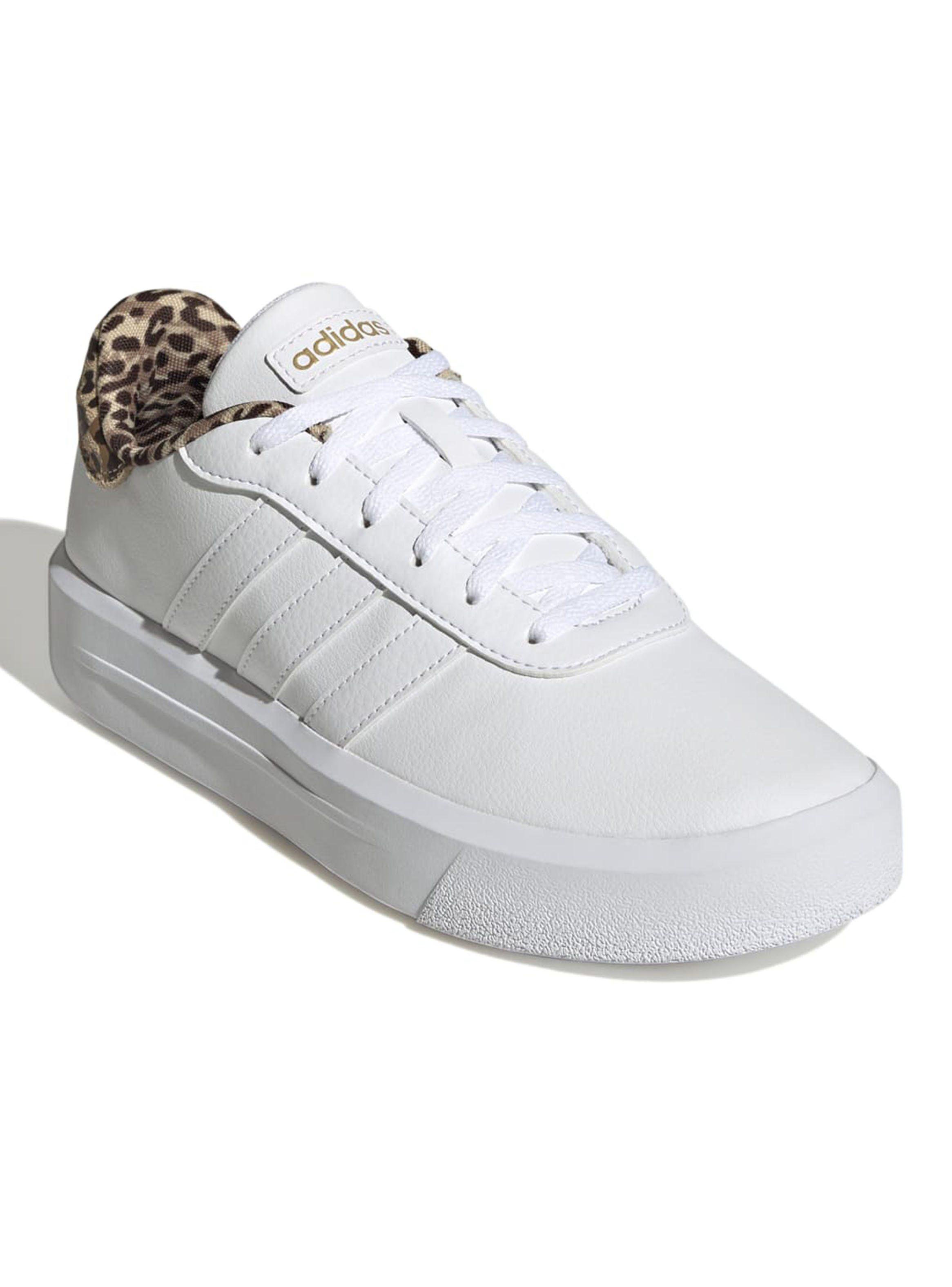 Zapatilla Urbana Animal Print Court Platform Mujer-1