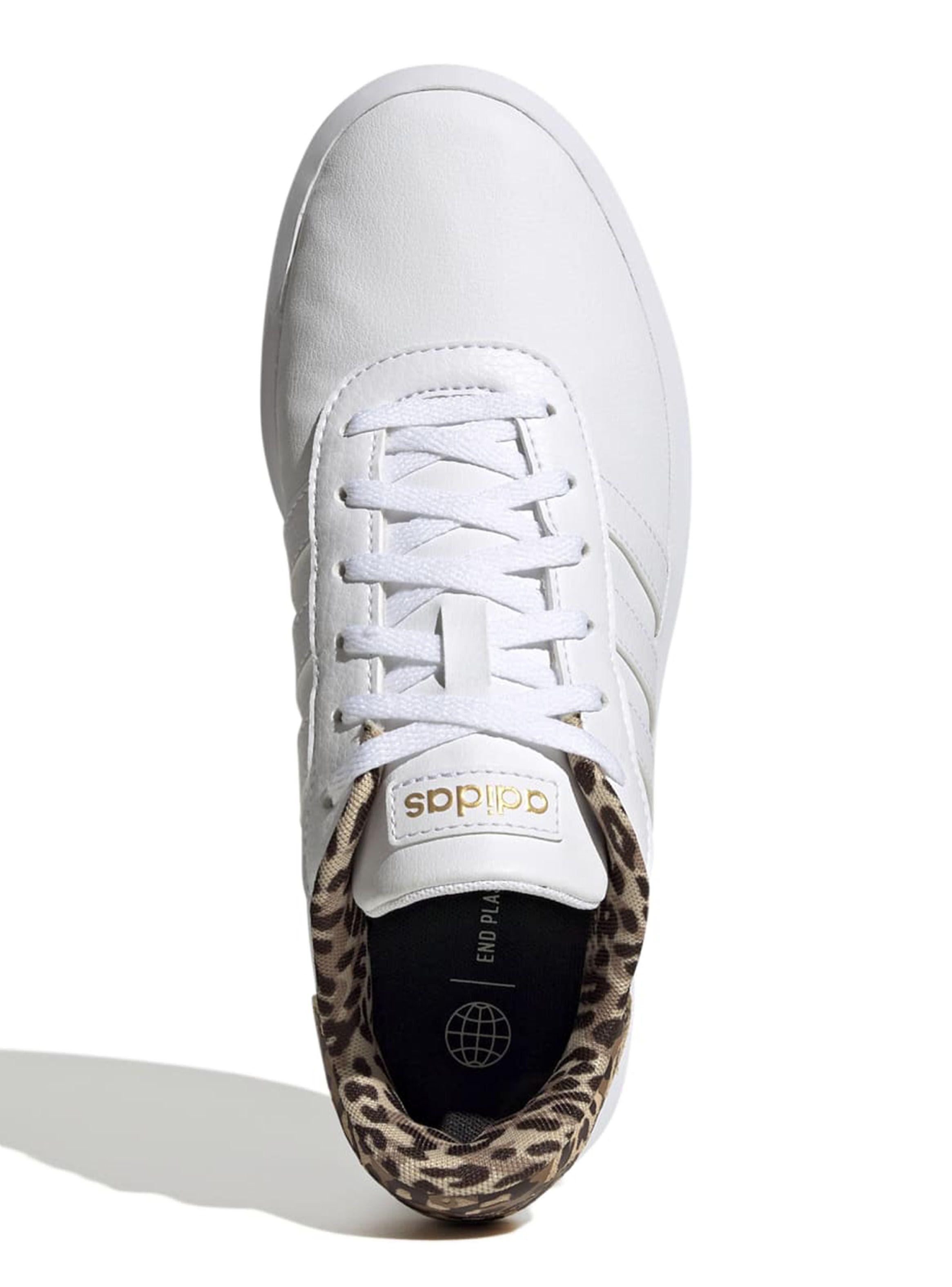 Zapatilla Urbana Animal Print Court Platform Mujer-3