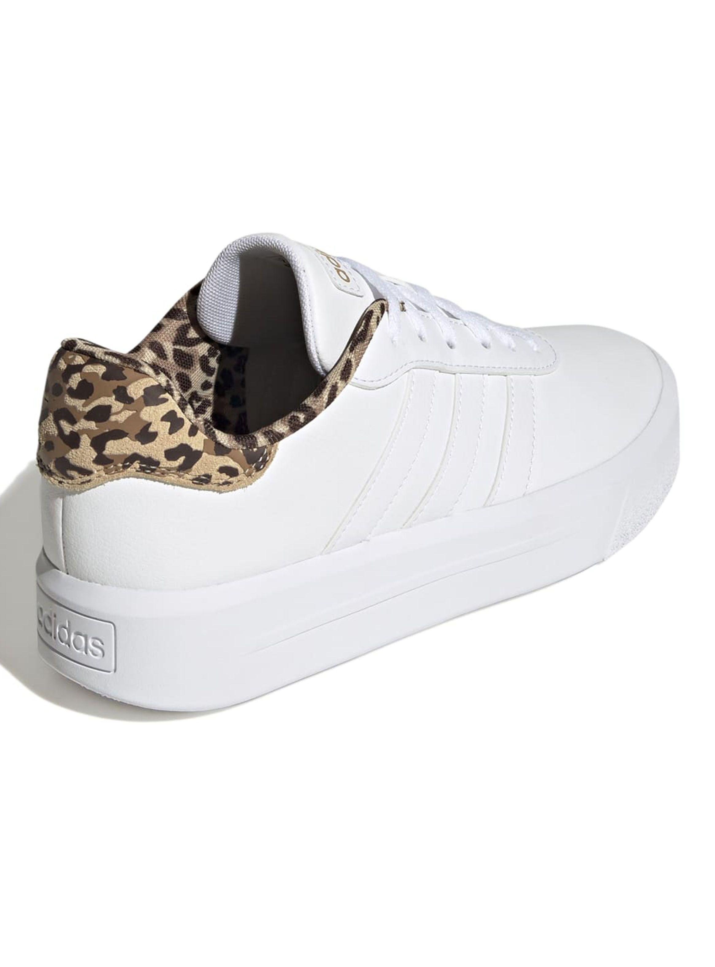 Zapatilla Urbana Animal Print Court Platform Mujer-2
