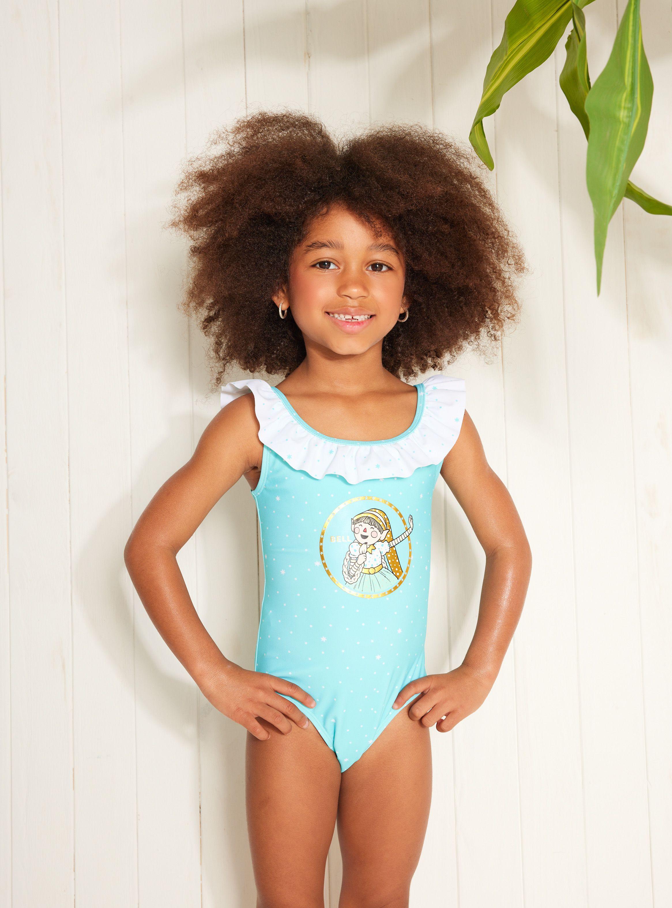Traje de Baño Estampado Duendes Mágicos-0