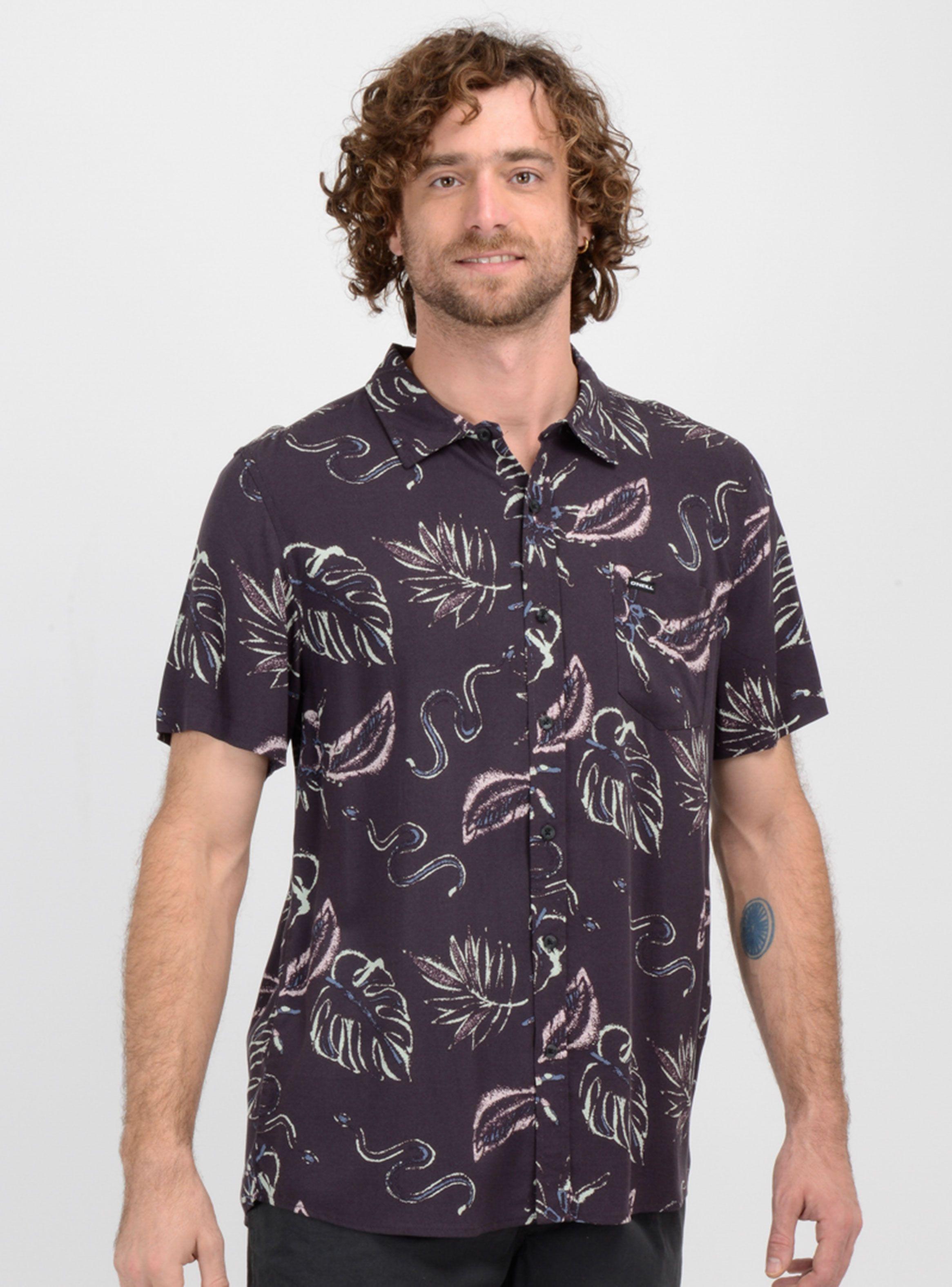 Camisa Mc Hojas Print-2