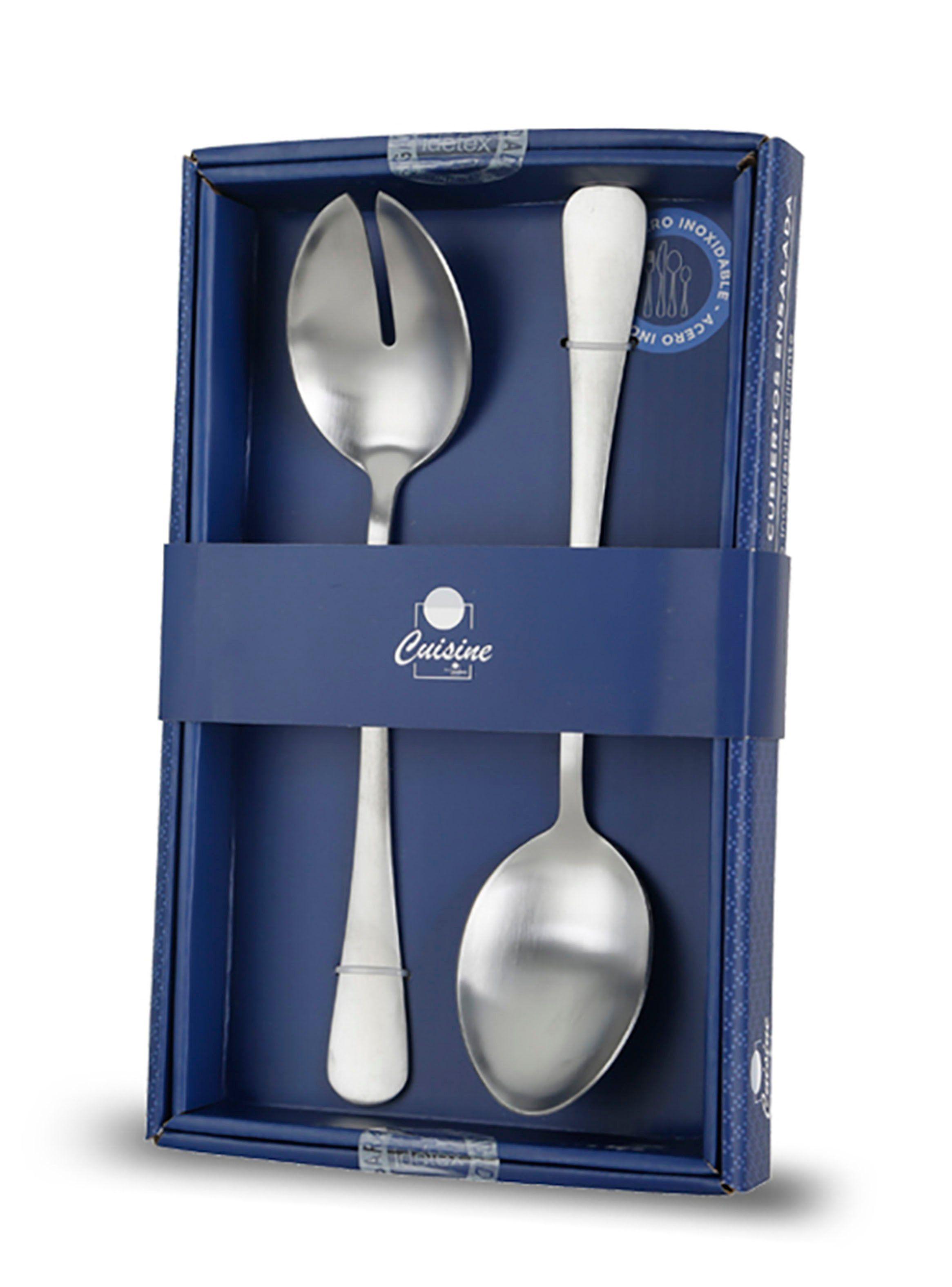 Set Cubiertos Ensaladas Silver 2 Piezas-1