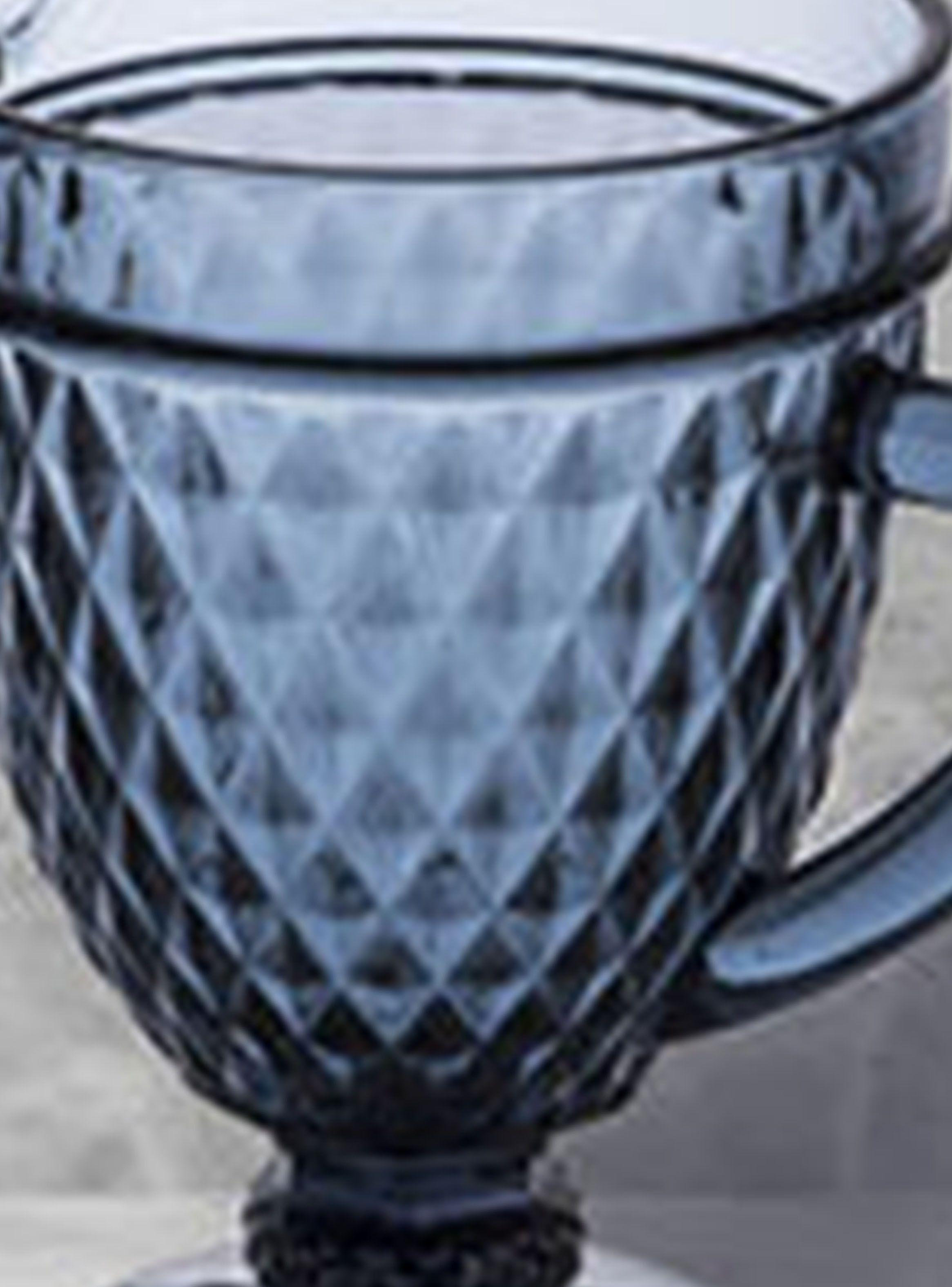 Jarro de Vidrio Murano Azul 1L-1