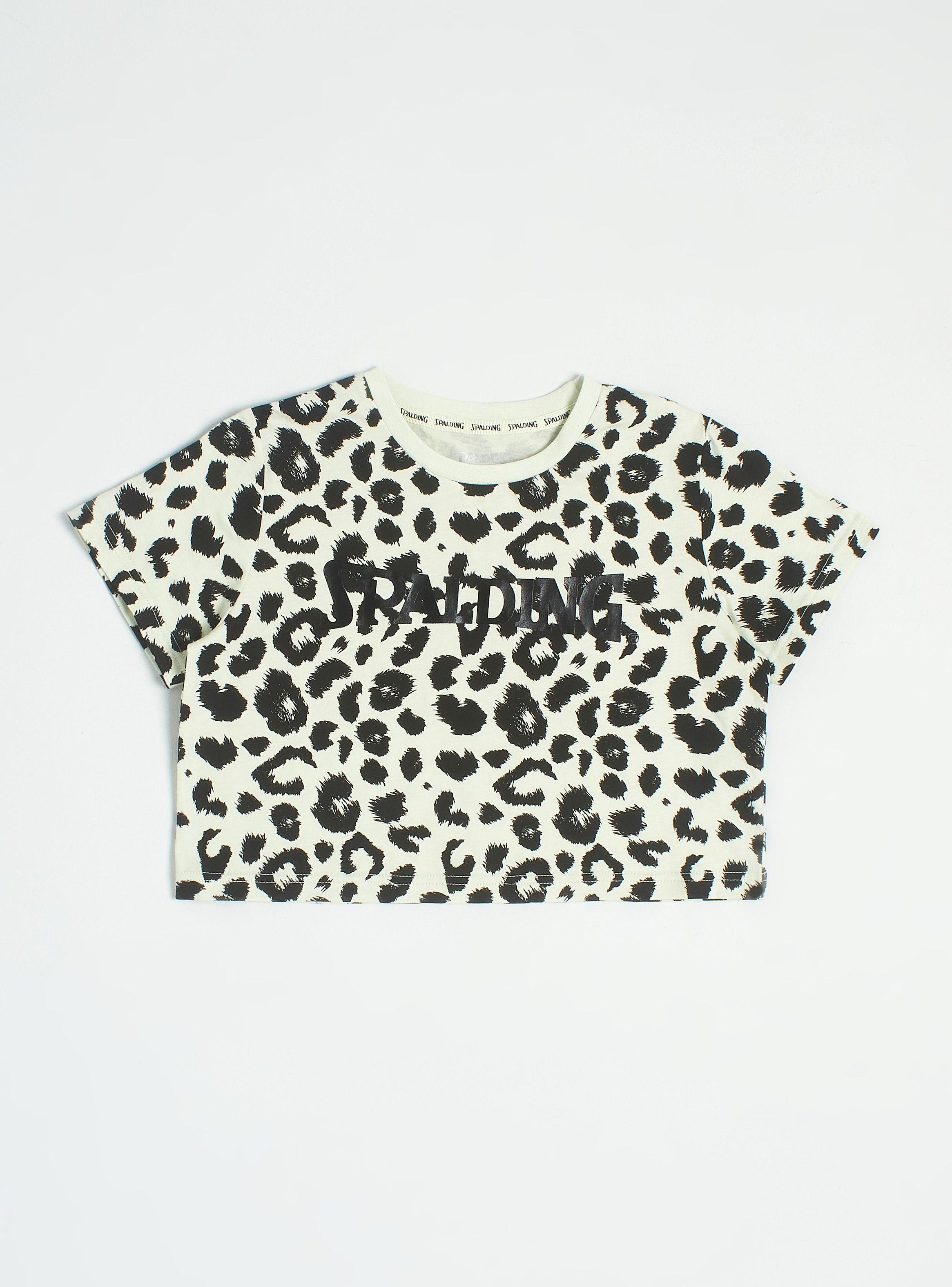 Polera Crop con Estampado Animal Print-2