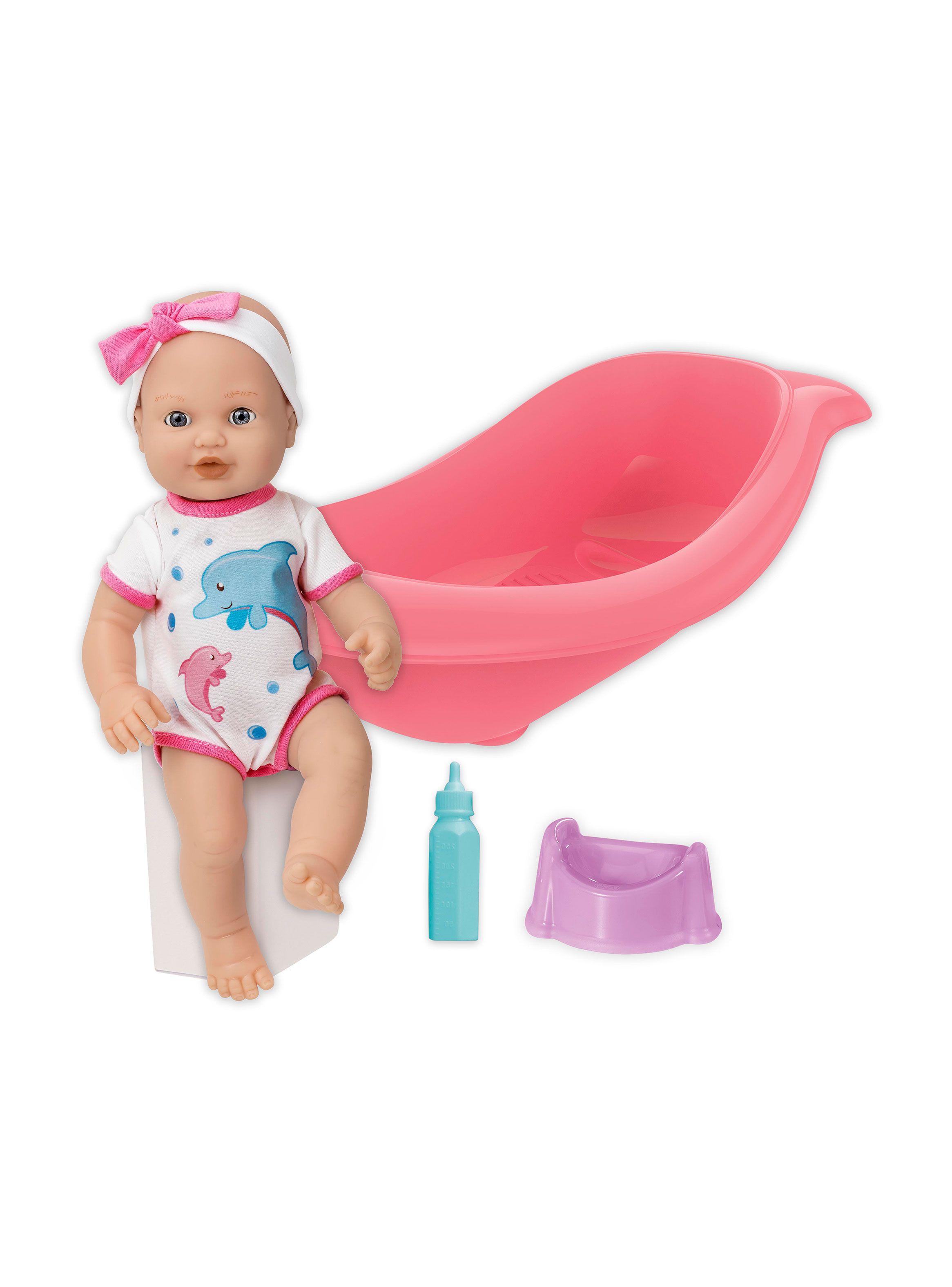 Muñeca Dolly Juego Bañera-0