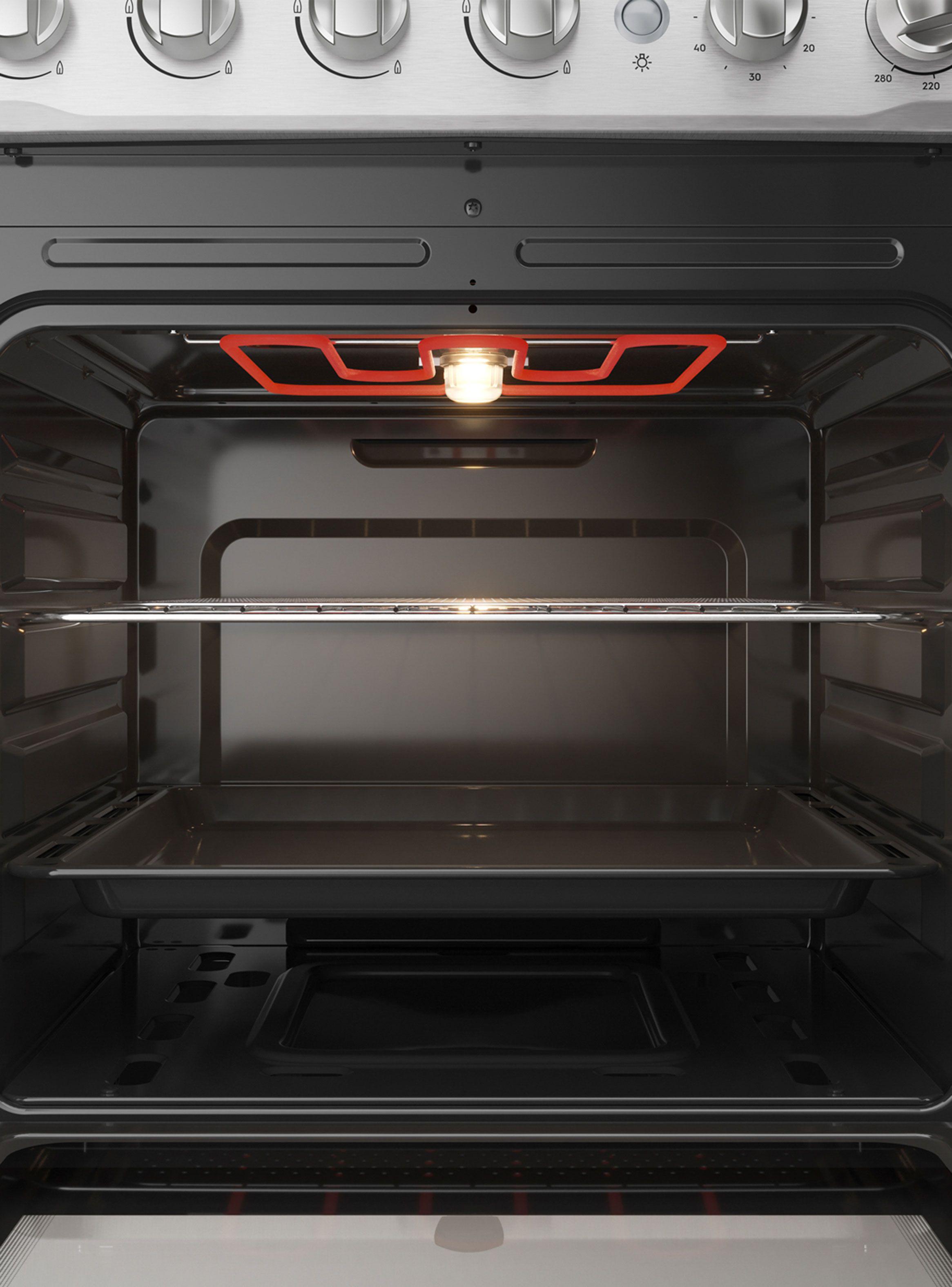 Cocina a Gas 4 Quemadores F 3000 RT Espejado-3
