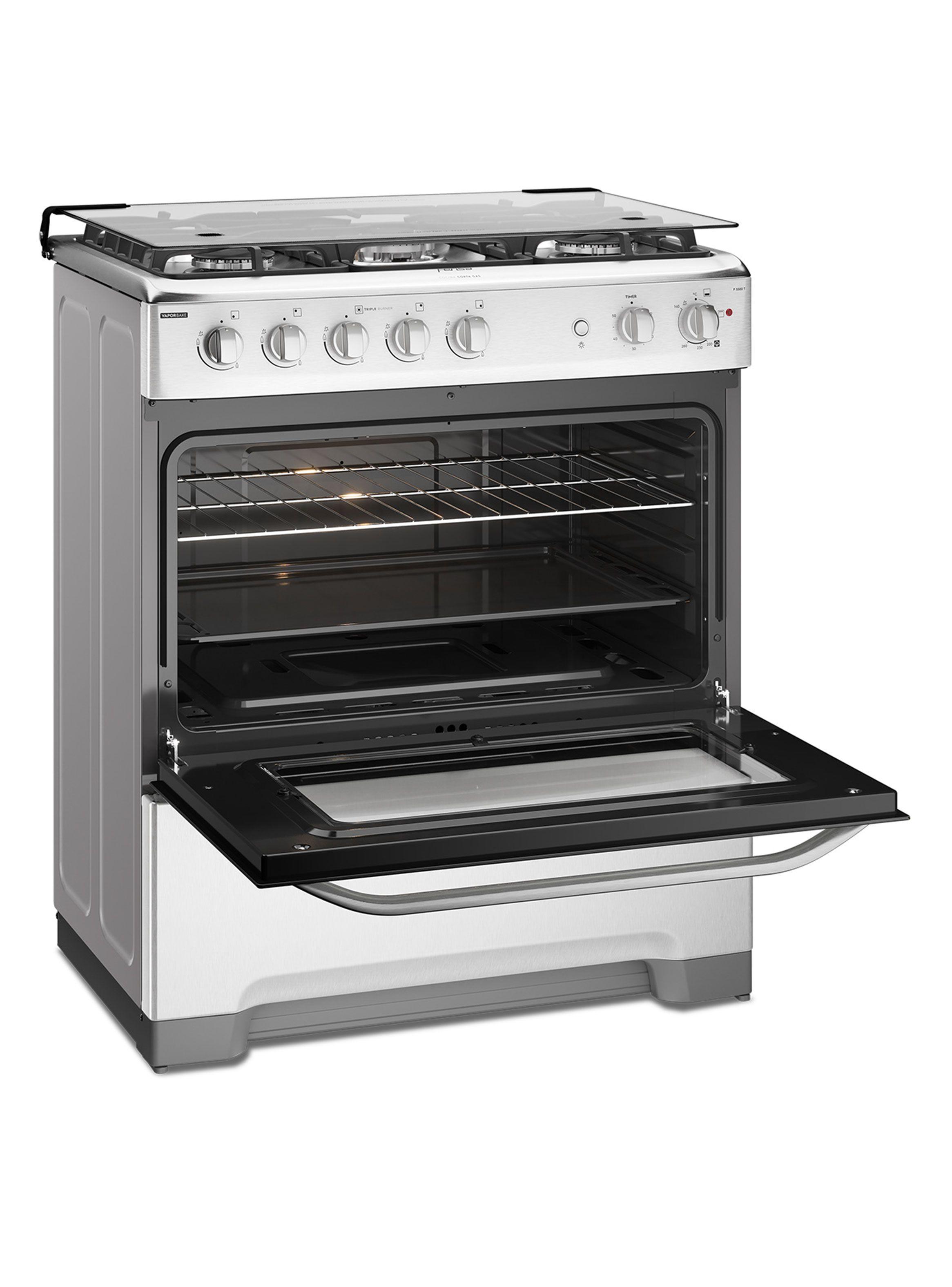 Cocina a Gas 5 Quemadores F 5500 T Espejado-3