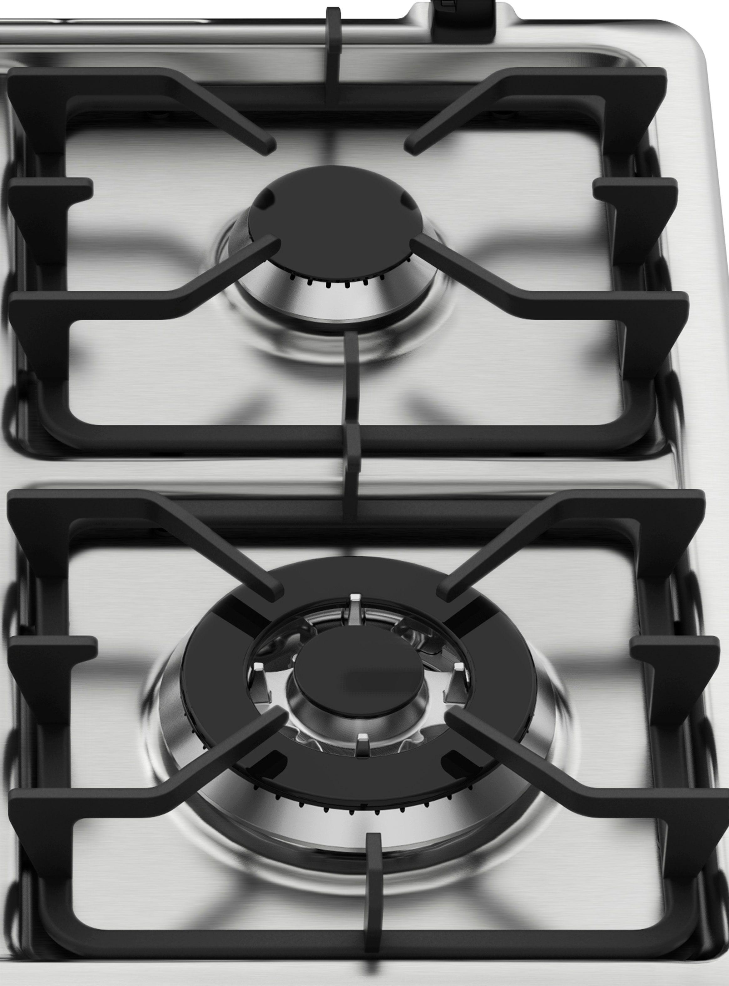 Cocina a Gas 4 Quemadores 56 DXT Color Espejado-3
