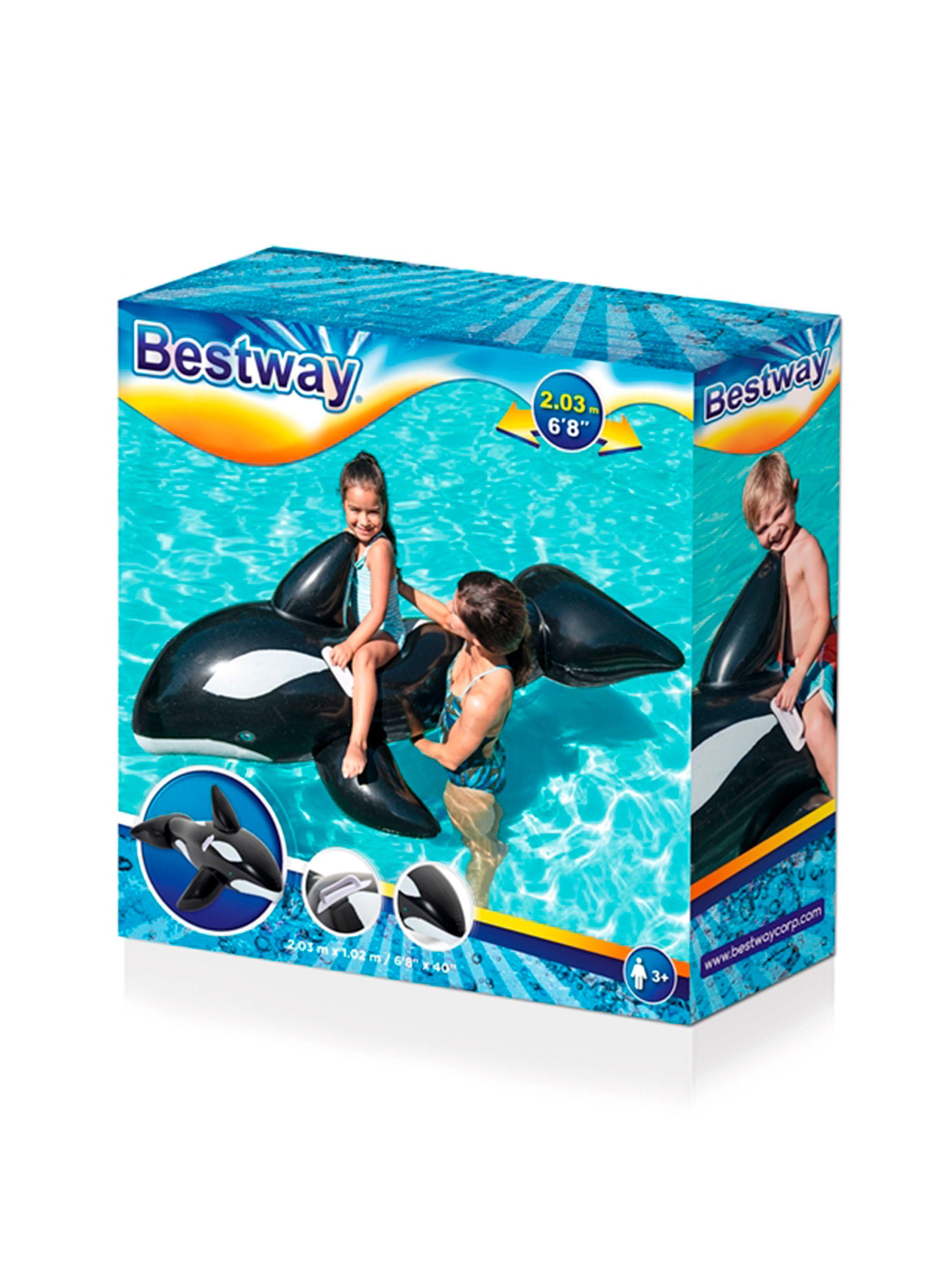 Flotador Inflable Ballena 203 x 102 cm-2