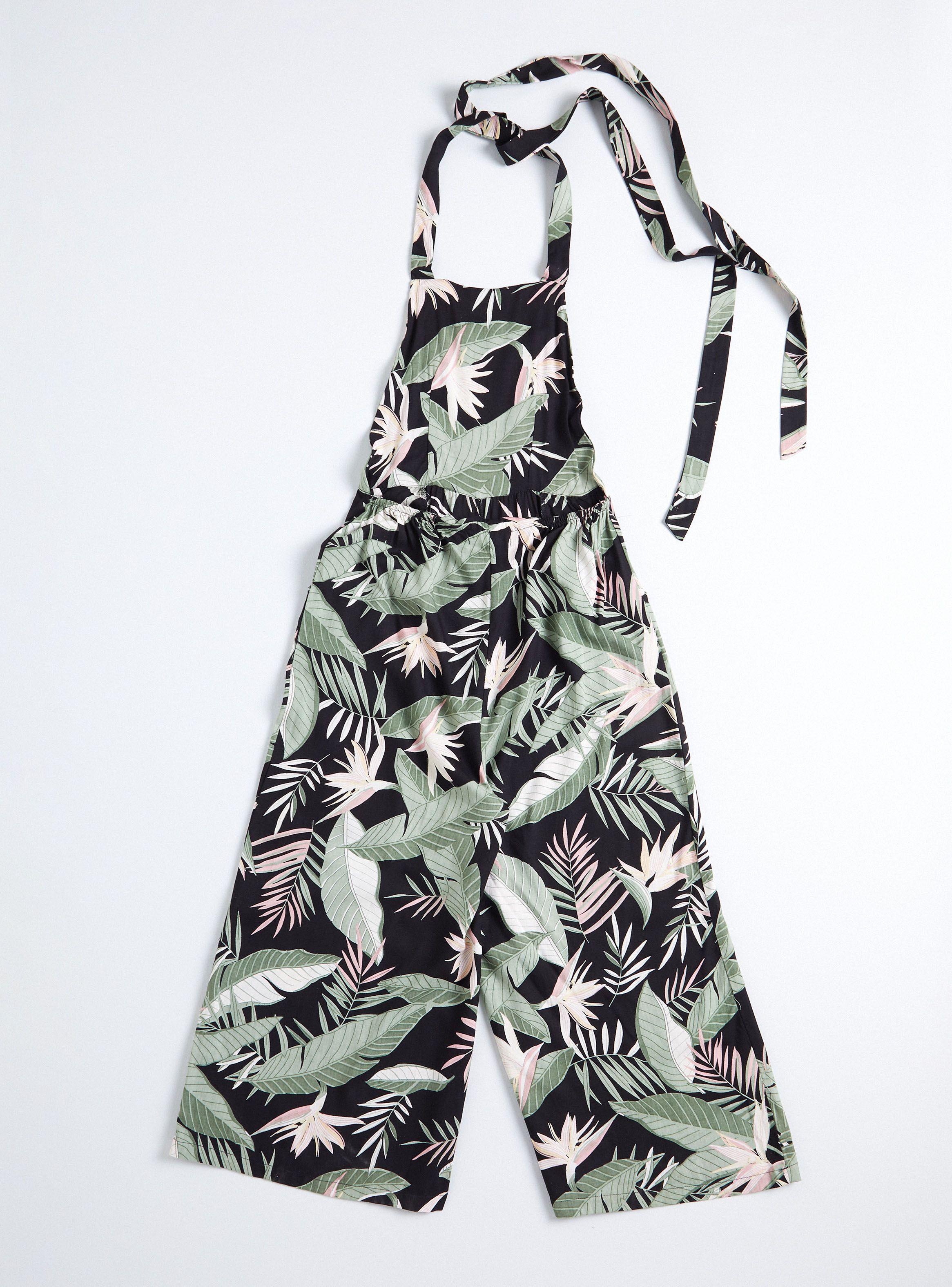 Enterito Jardinera Estampada-1