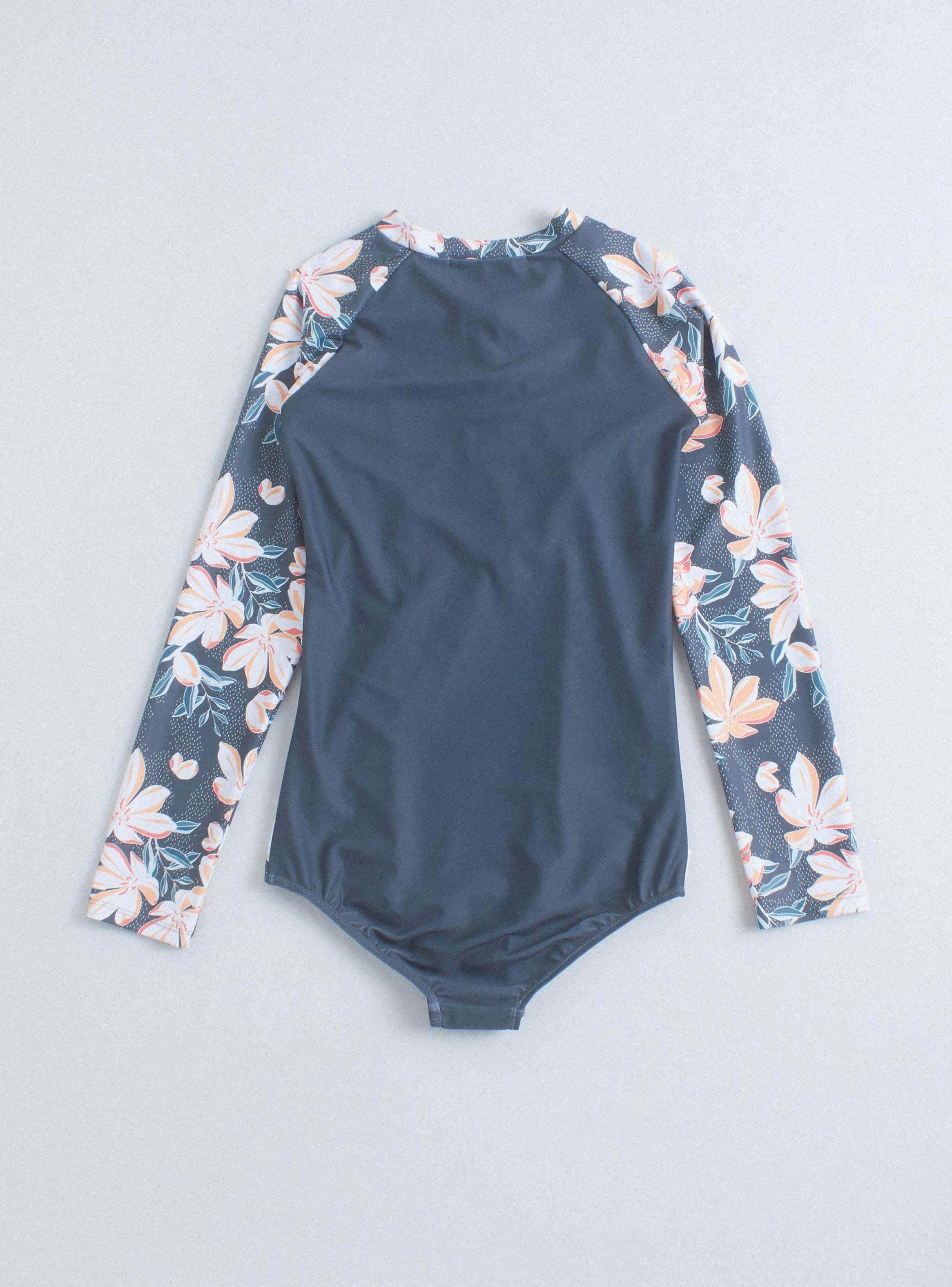 Traje de Baño Estampado con Cierre-1
