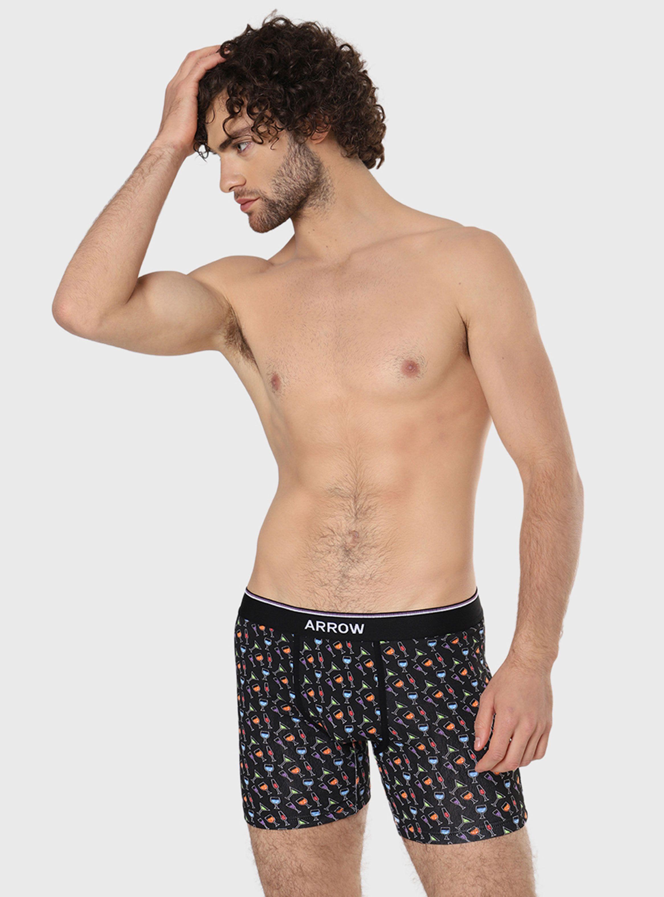 Pack 4 Boxer Regular Diseño Liso de Arrow