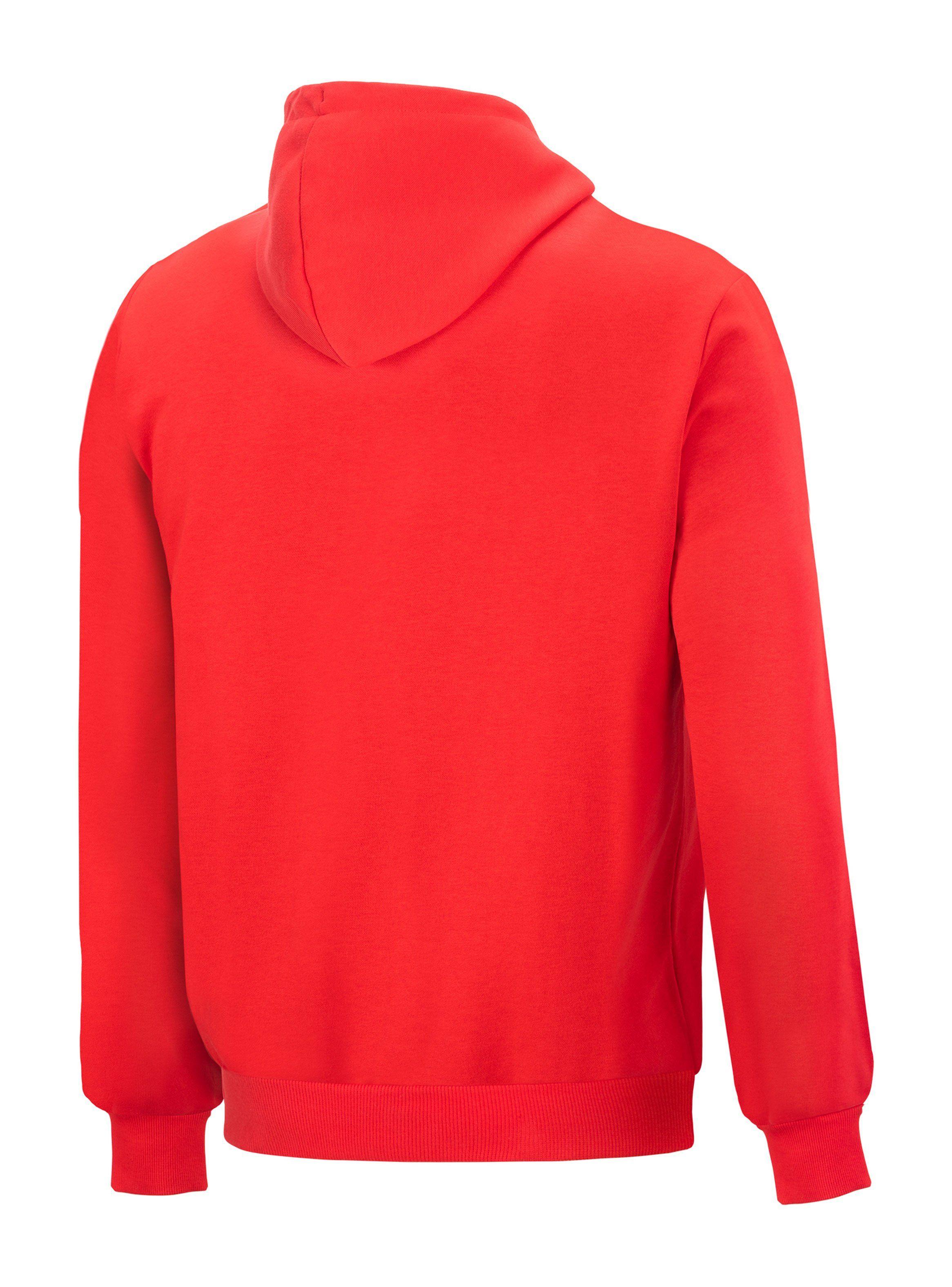 Polerón Ess+ 2 Col Big Logo Hoodie Fl Rojo Hombre-1