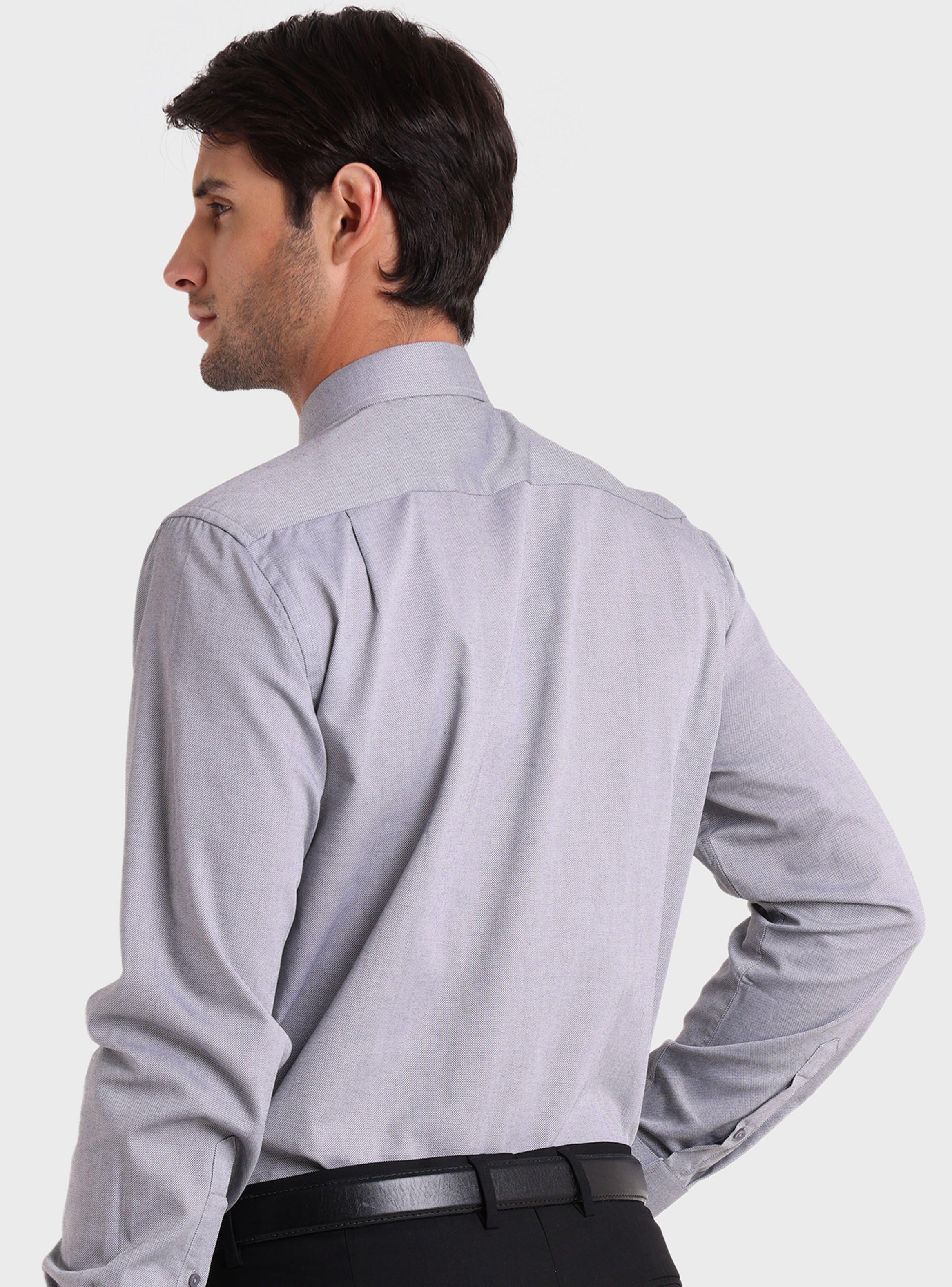 Camisa Tailored Formal Liso 1 Pieza-1
