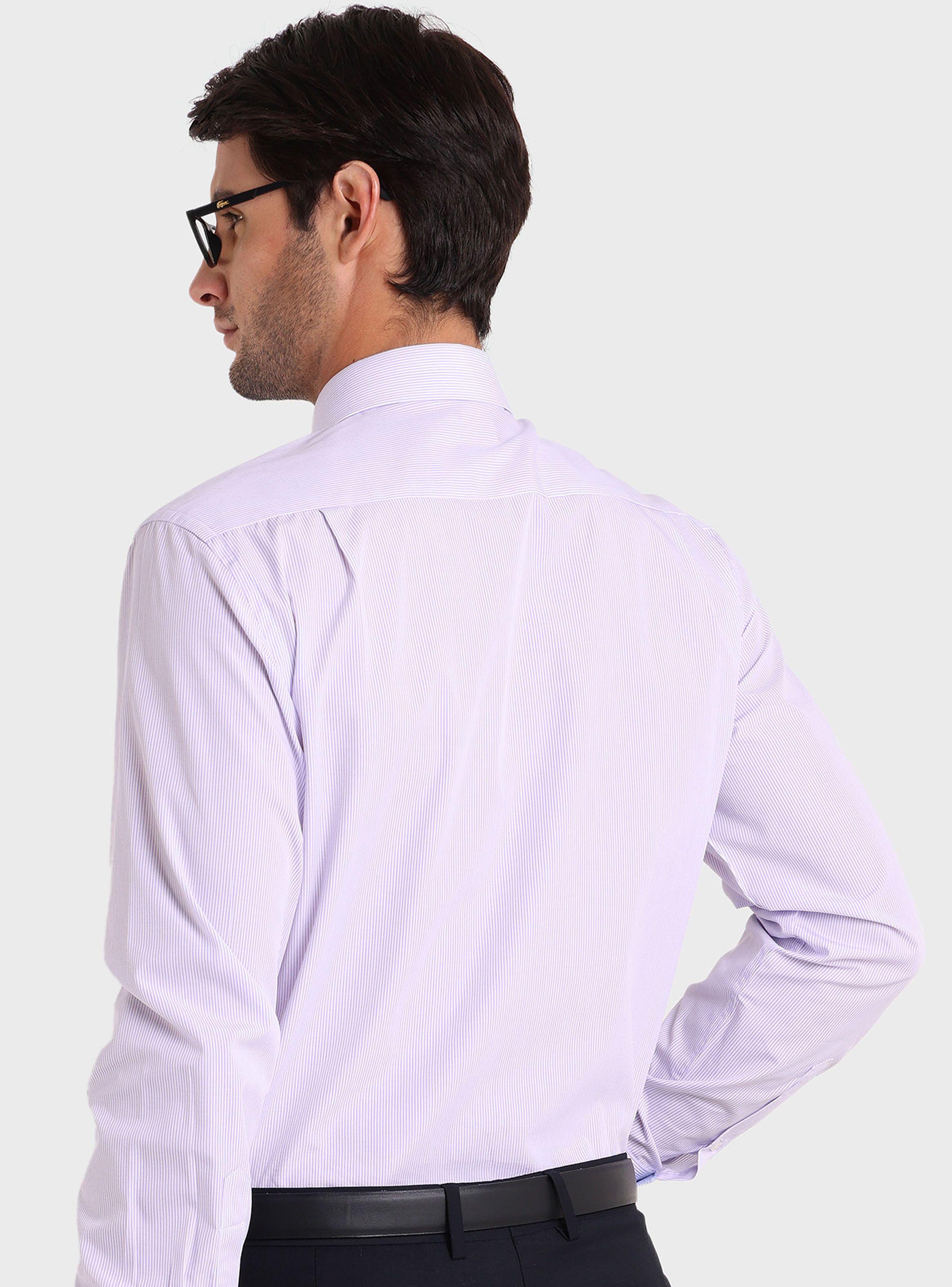 Camisa Slim 1 Fit Formal Liso 1 Pieza de Arrow