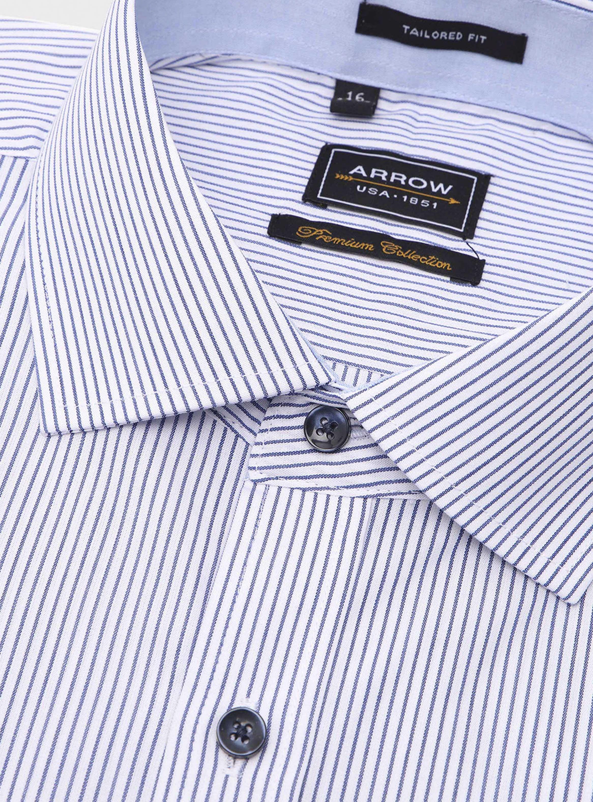 Camisa A Rayas Manga Larga-3