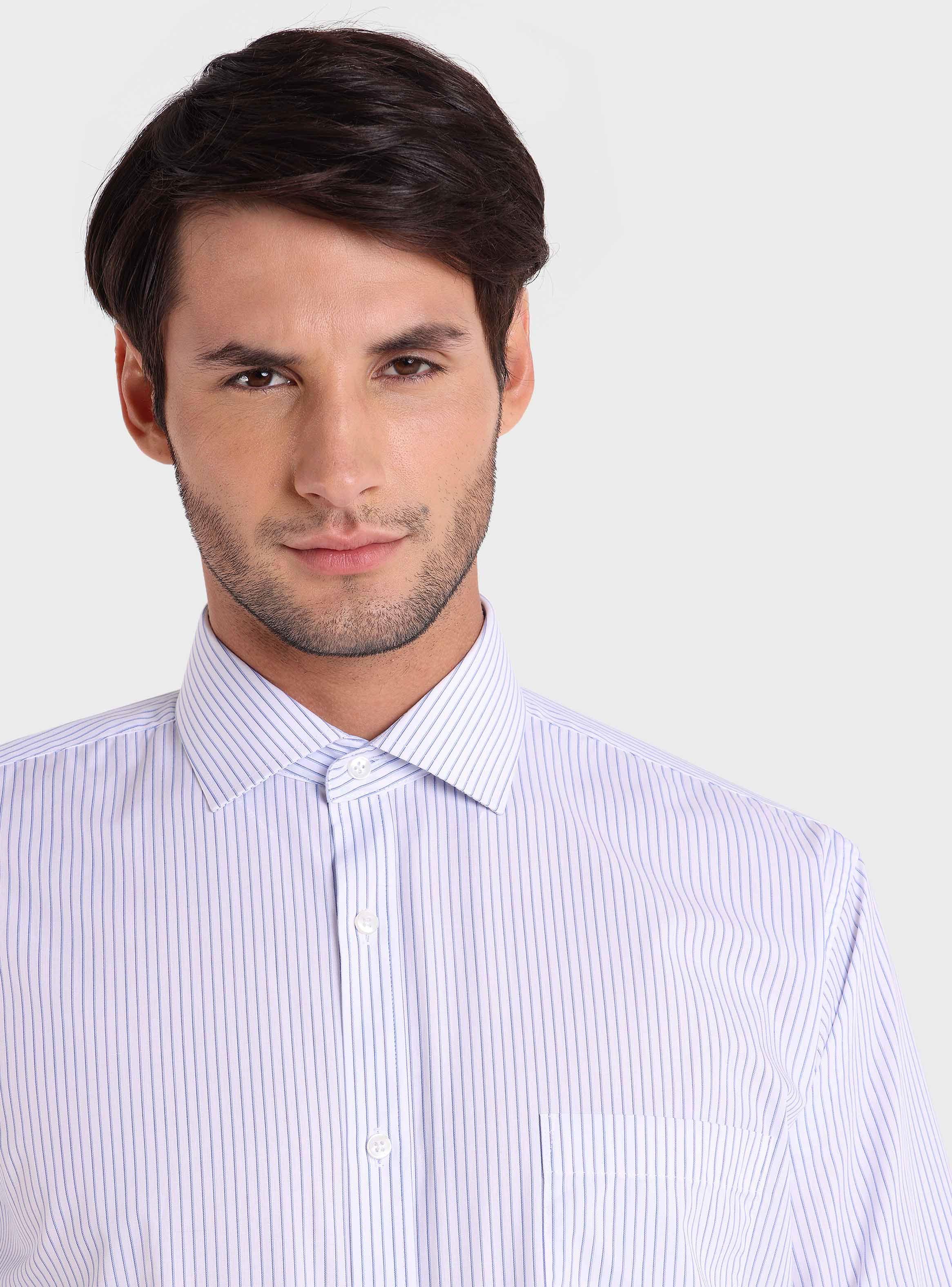Camisa Regular A Rayas-2