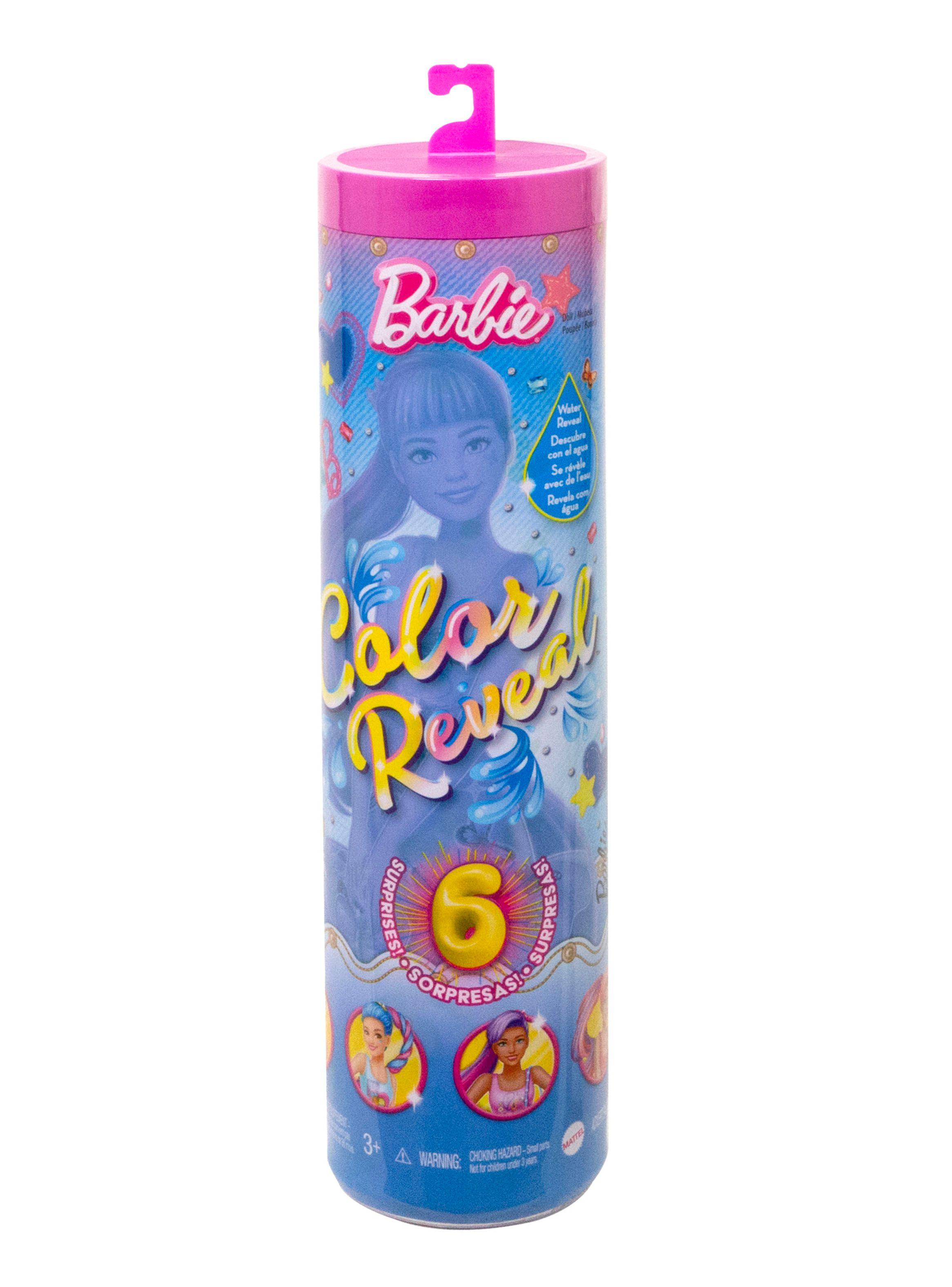 Barbie Color Reveal Muñeca Looks de Mezclilla-1