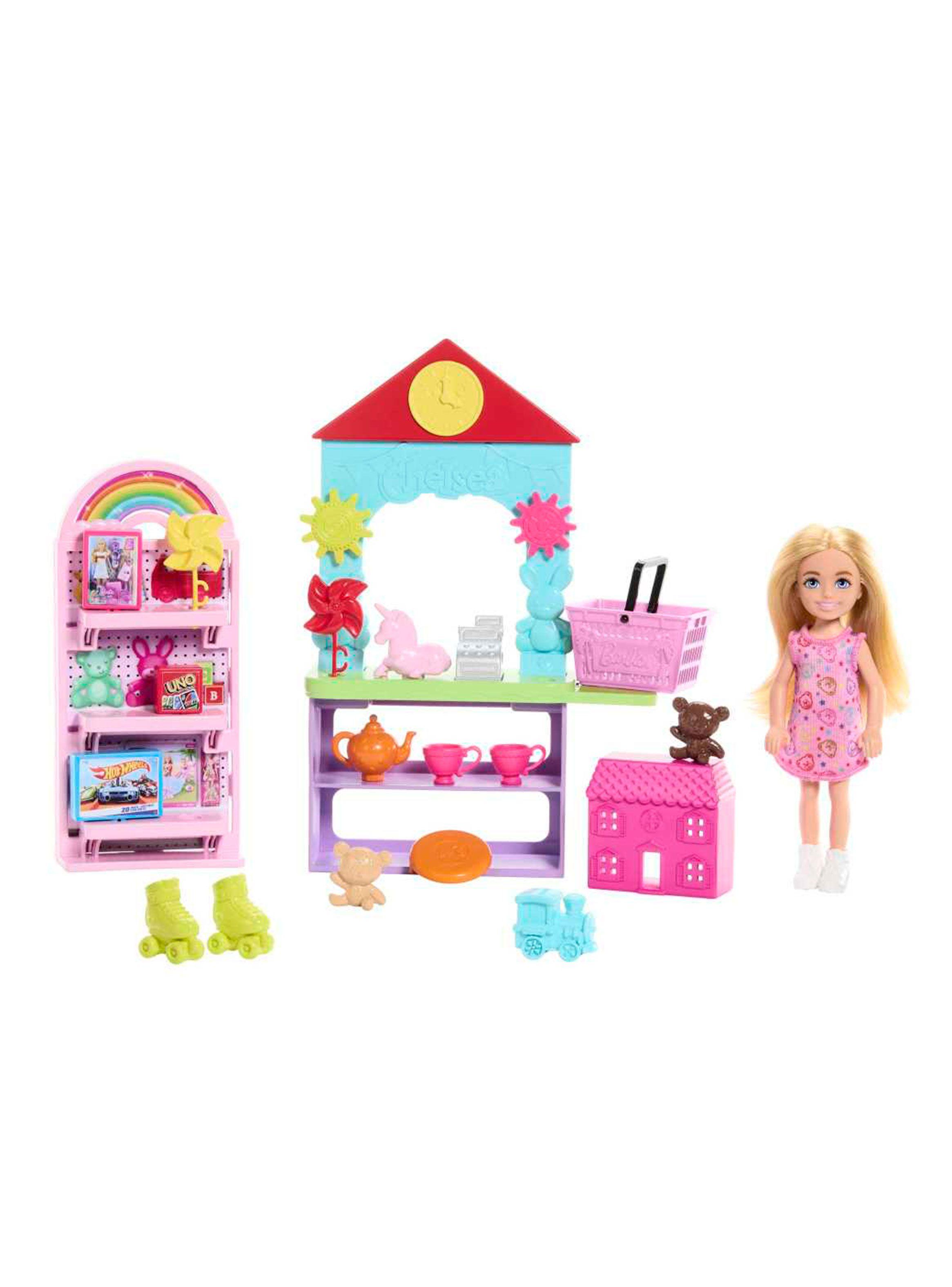 Barbie Set de Juego Chelsea Tienda de Juguetes-0