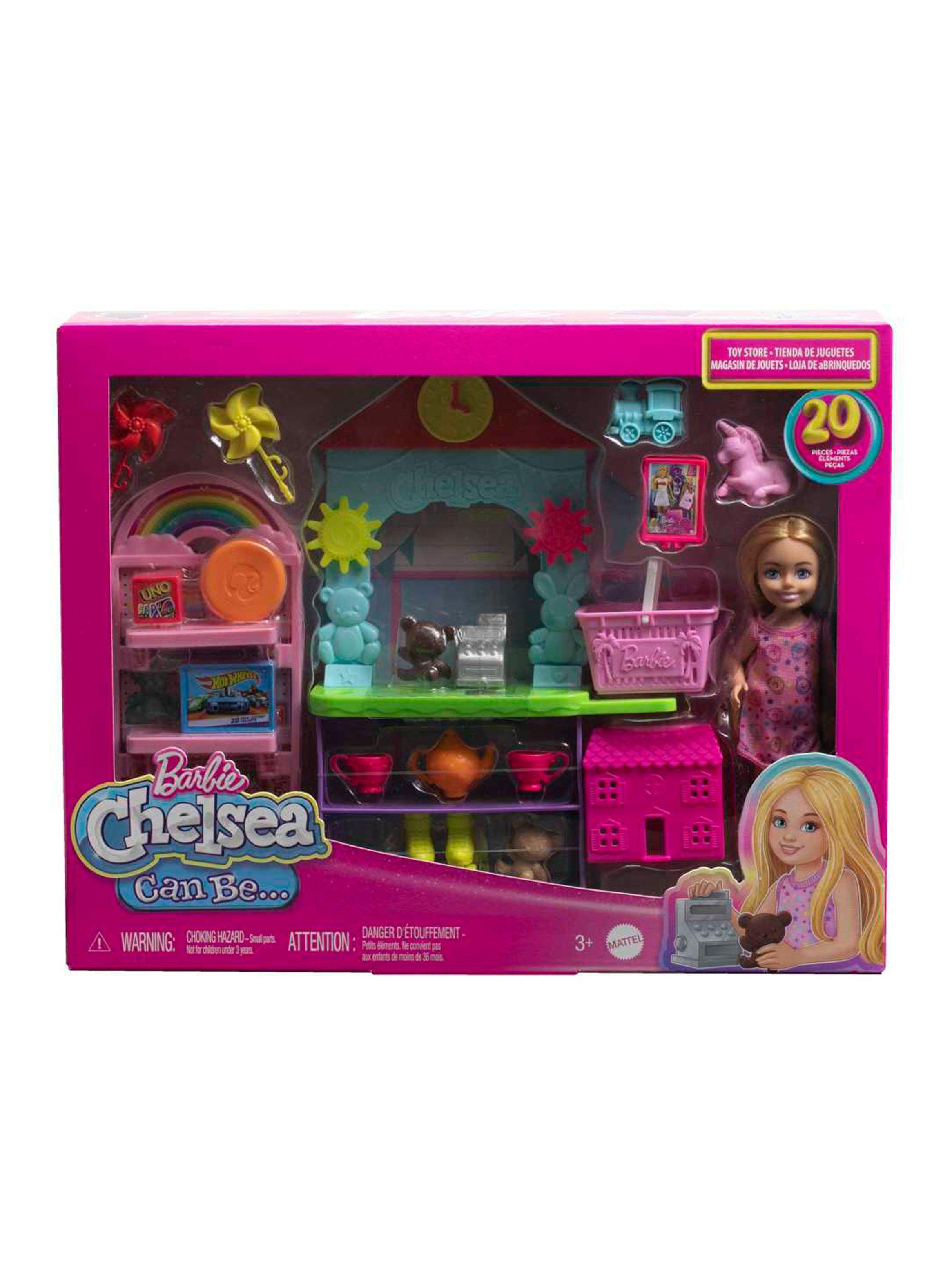 Barbie Set de Juego Chelsea Tienda de Juguetes-1