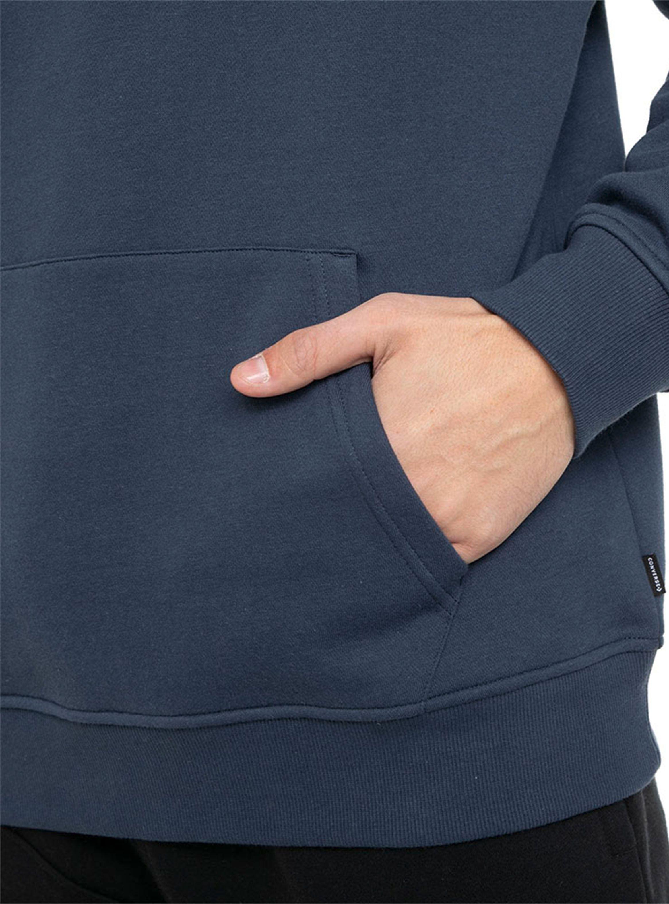 Polerón Azul Basic Half Zip-3