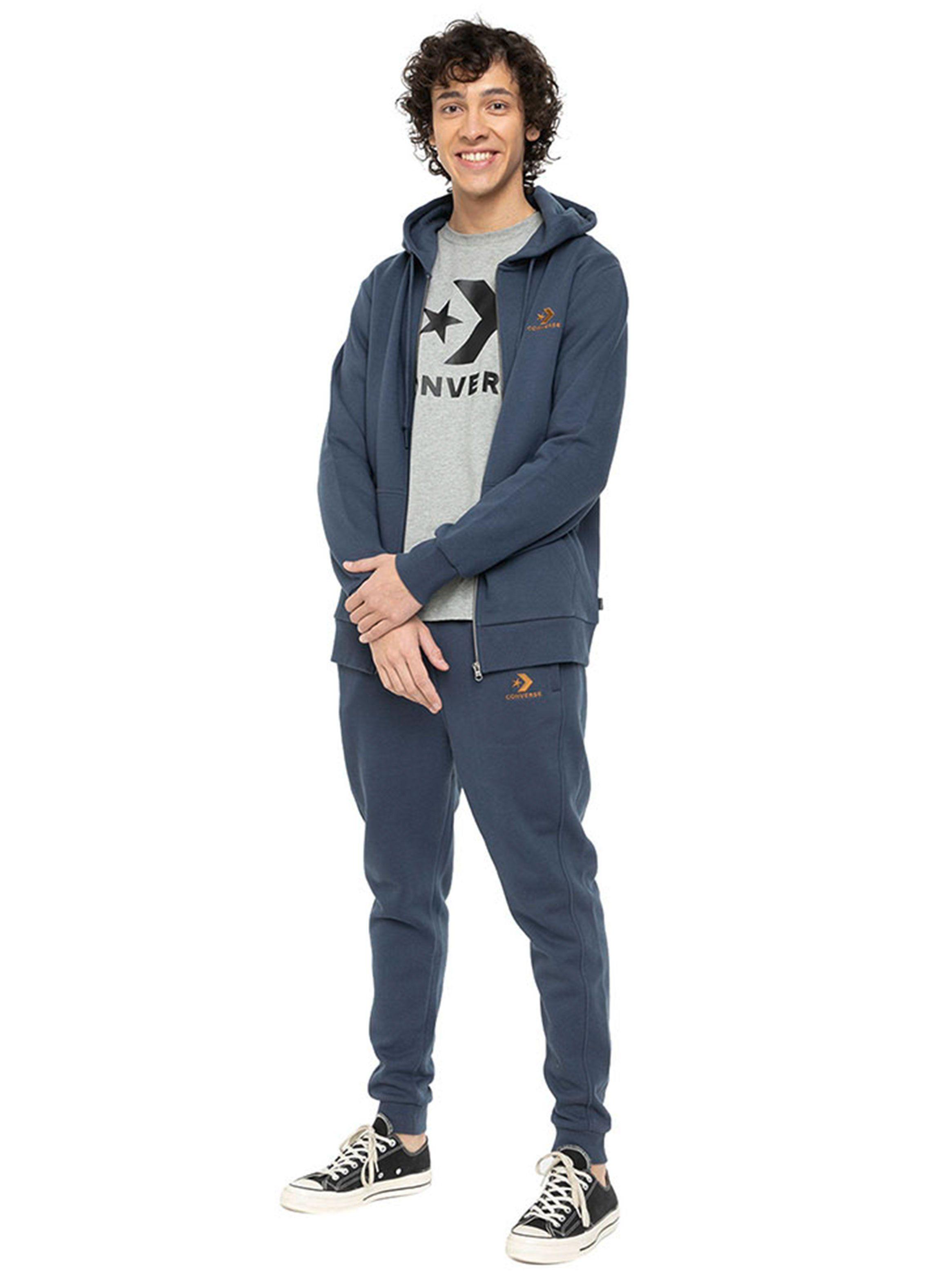 Buzo Azul Loose Fit Tea SS JOG-4