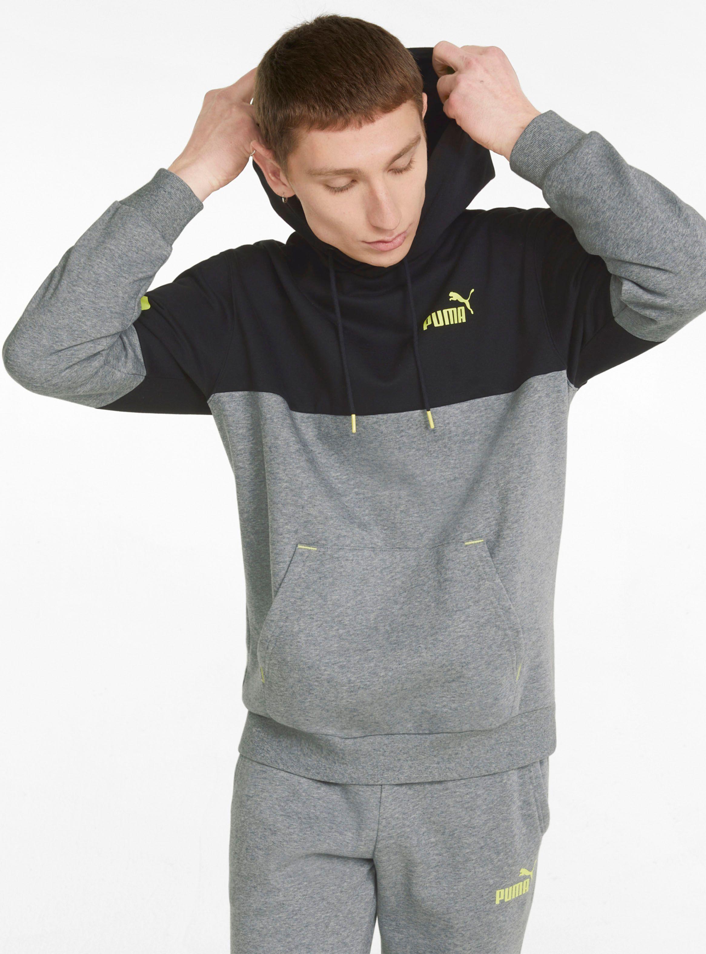 Polerón Power Colorblock Hoodie Fl Blanco  Hombre-0