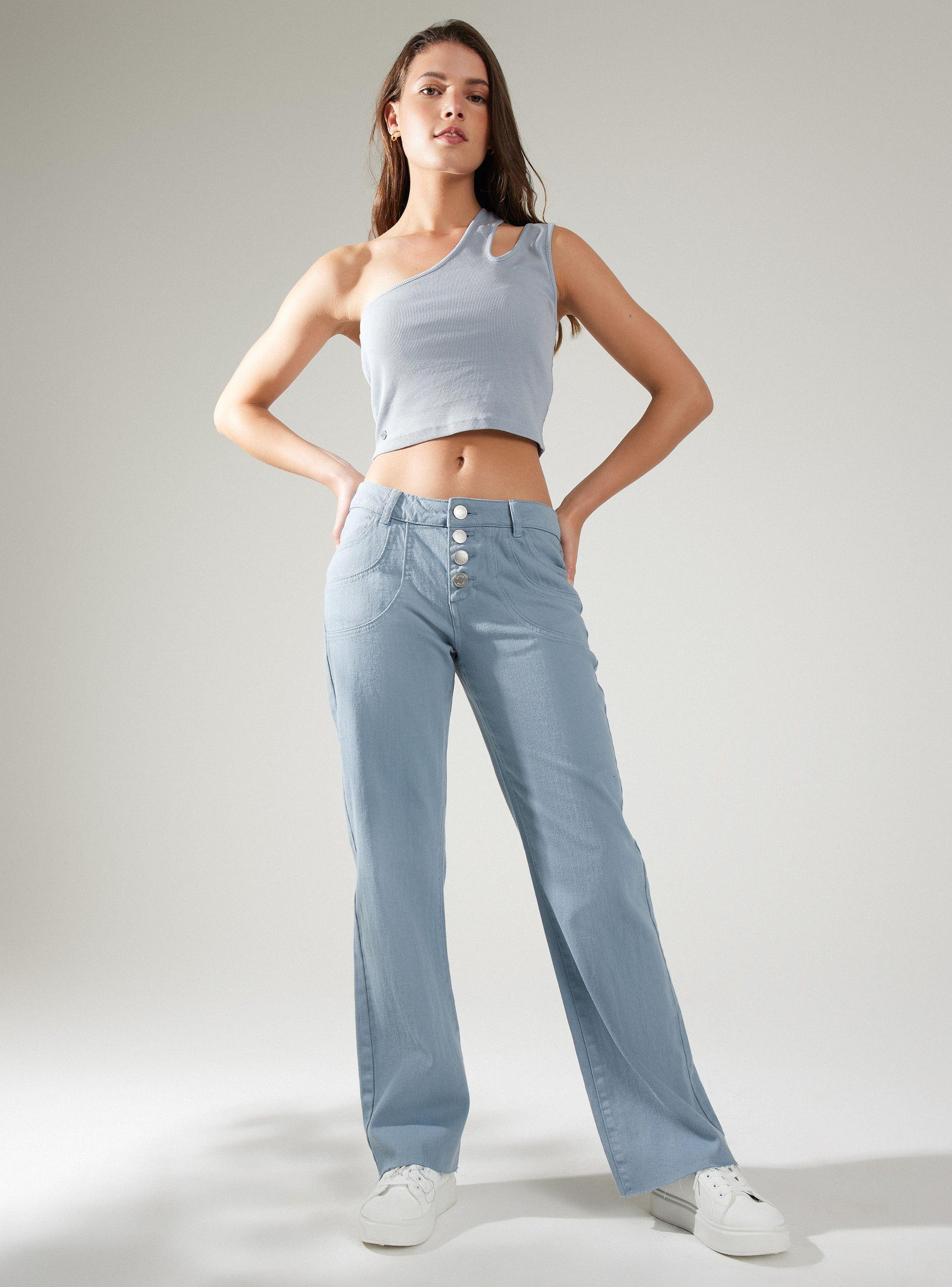 Jeans Cierre Con Botones-4