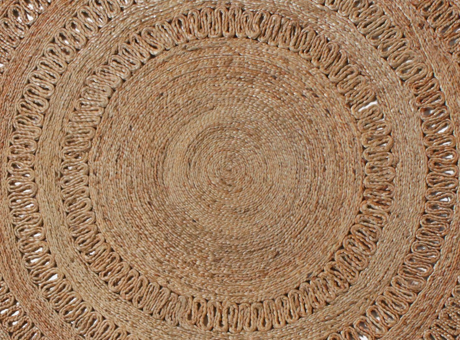 Alfombra Yute Redonda Laura 150 cm Sarah Miller-2