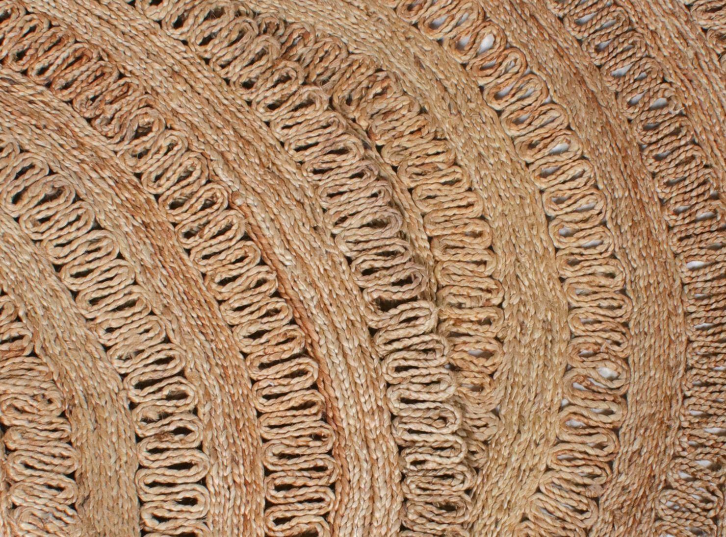 Alfombra Yute Redonda Laura 150 cm Sarah Miller-3