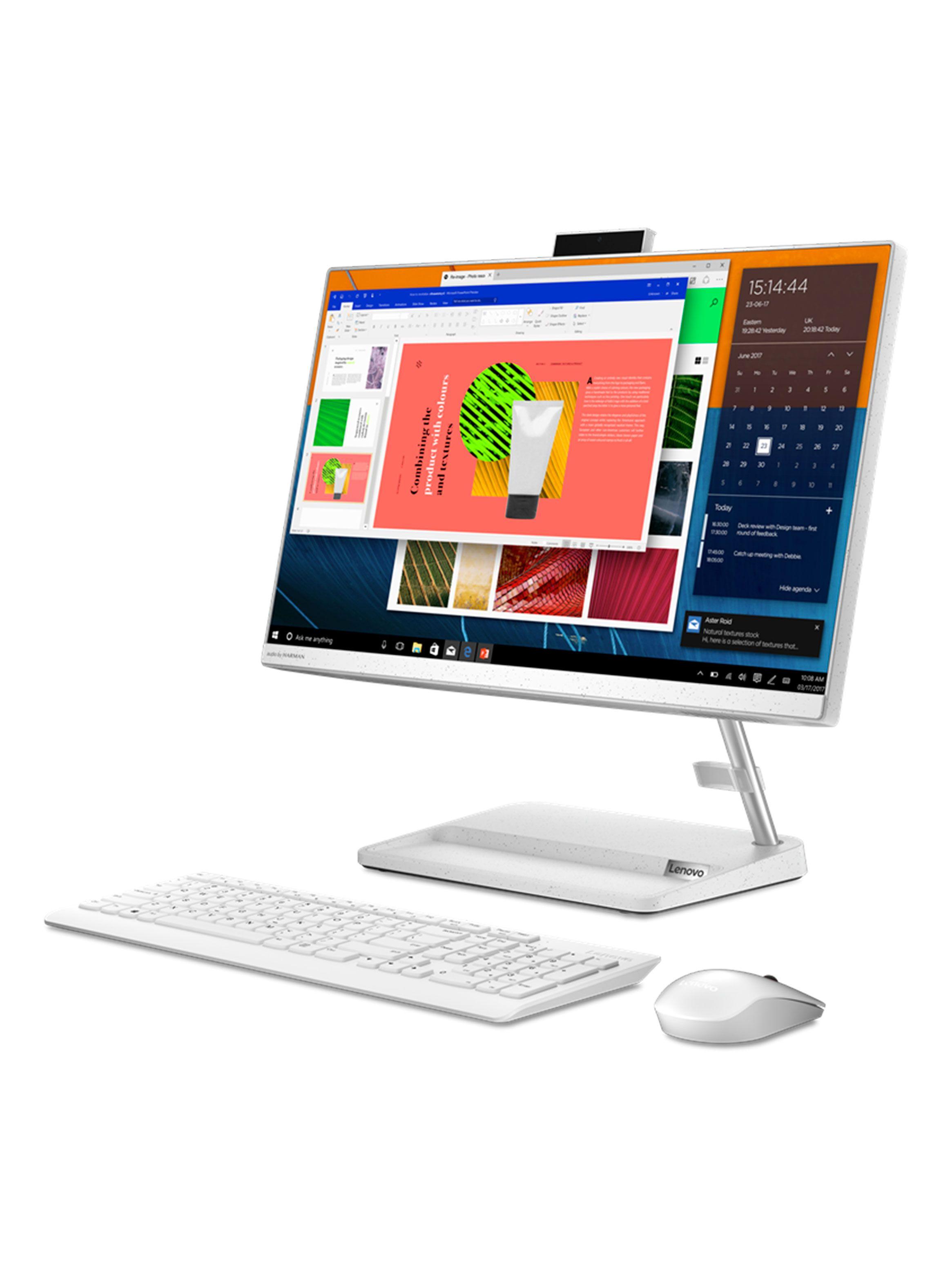 All in One IdeaCentre AIO 3 24ITL6 Intel Core i3 11va 8GB RAM 512GB SSD 24" FHD + Wifi 6 + Mouse/KB Wireless-0